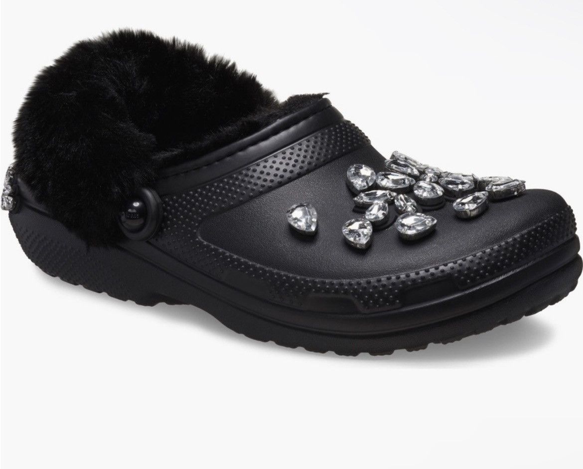 Crocs × Simone Rocha Crocs X Simone Rocha Classic Faux Fur Lined Clog Size US 9 / IT 39 - 1 Thumbnail
