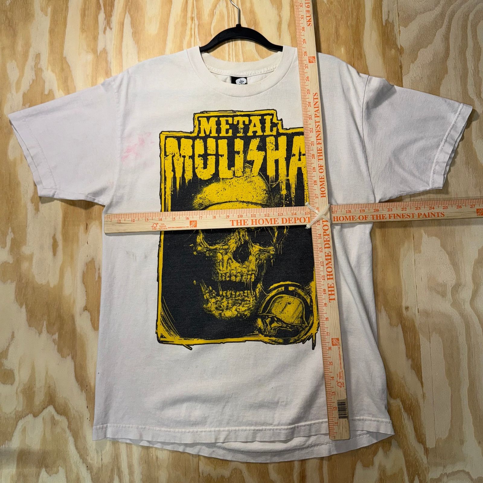 Metal Mulisha Vintage Y2K metal mulisha faded distressed skull 00s t-shirt Size US L / EU 52-54 / 3 - 4 Thumbnail