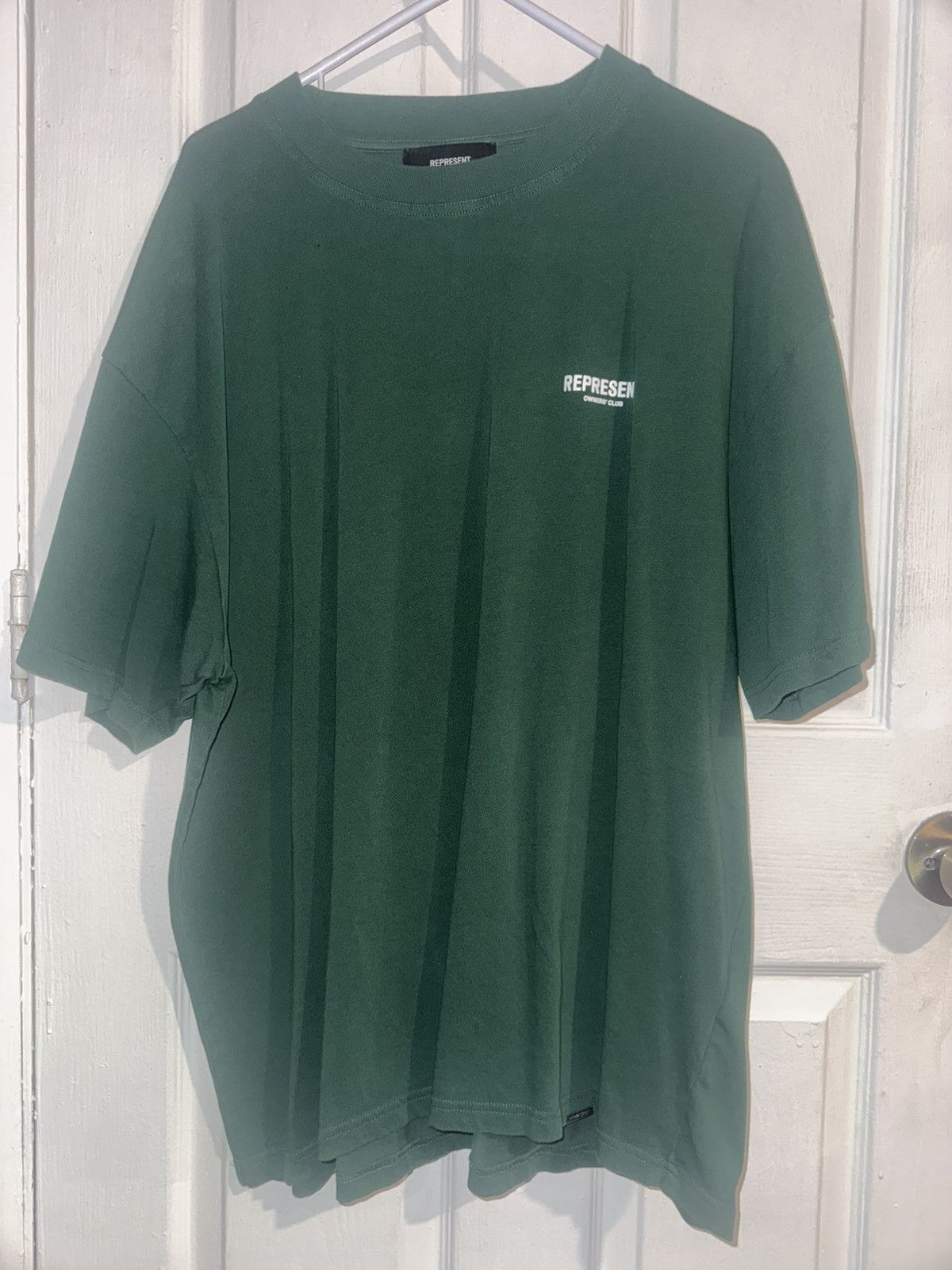 Represent Clo. Represent Owner's Club T Shirt Green 2XL Size US XXL / EU 58 / 5 - 1 Thumbnail