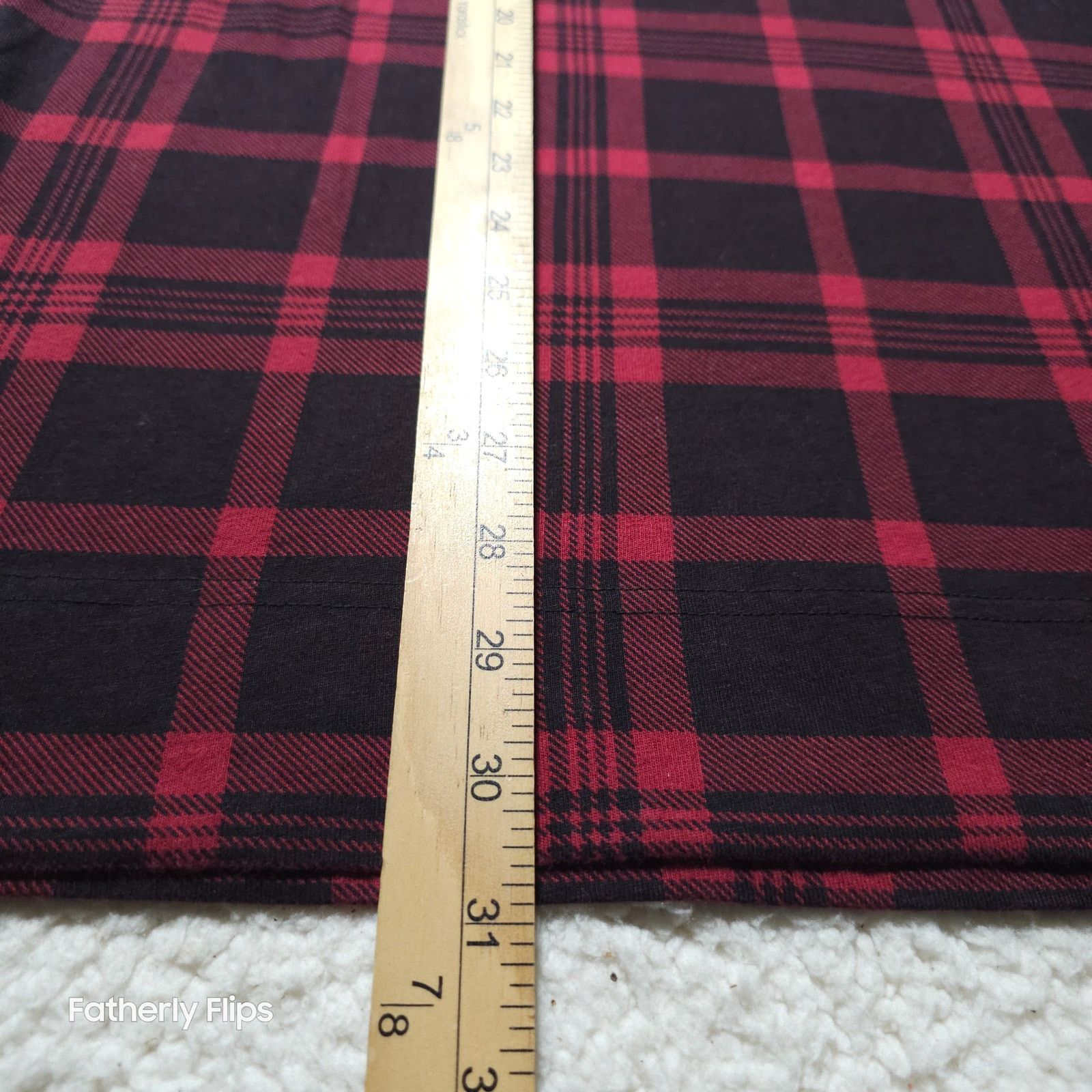 Tommy Hilfiger Tommy Hilfiger Red Black Plaid Polo Shirt Men's Medium Size US M / EU 48-50 / 2 - 7 Thumbnail