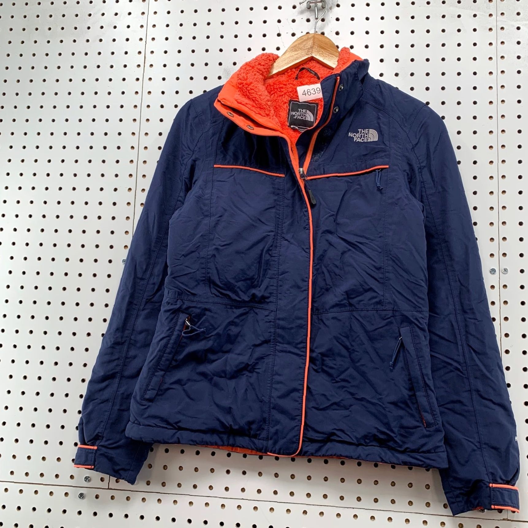 The North Face The North Face Hyvent Jacket Women S Blue Lined Hooded Cozy Soft Sherpa Mid-Length Size S / US 4 / IT 40 - 4 Thumbnail