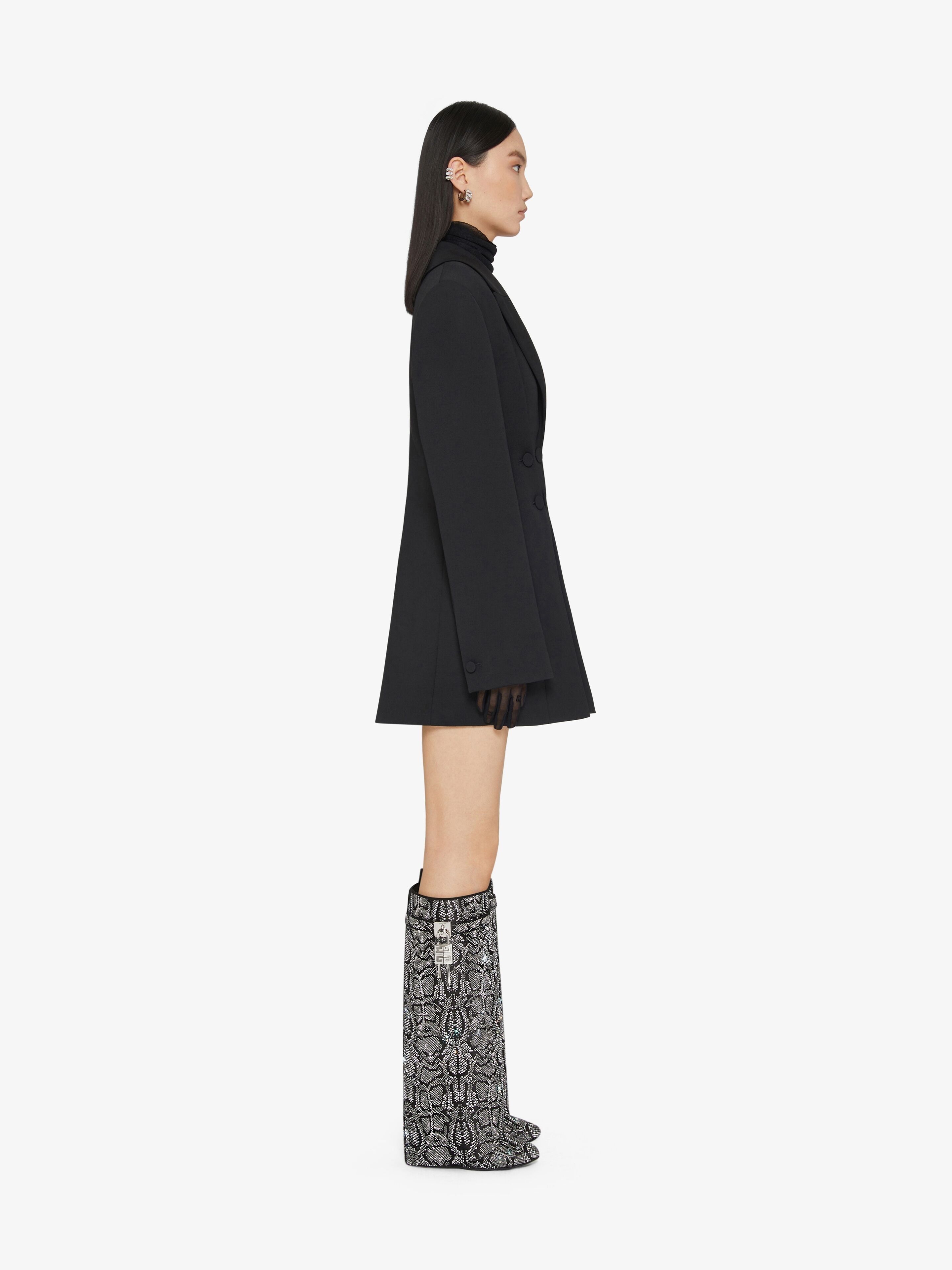 Givenchy o1srvl11e0525 Shark Lock Pant Boots 90mm in Grey/Natural Size US 8 / IT 38 - 2 Thumbnail