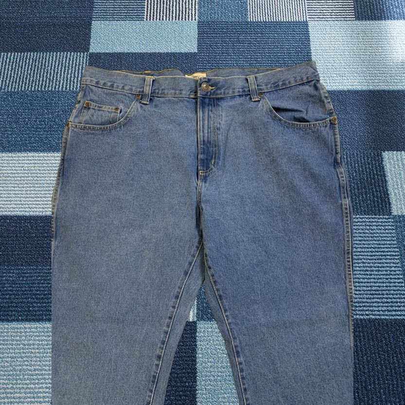 Denime RedHead Jeans Men's 42X32 Denim 100% Cotton Straight Light Wash Blue Jeans 5-Pocket Regular Inseam 32 in Vintage: No Size US 42 / EU 58 - 1 Thumbnail