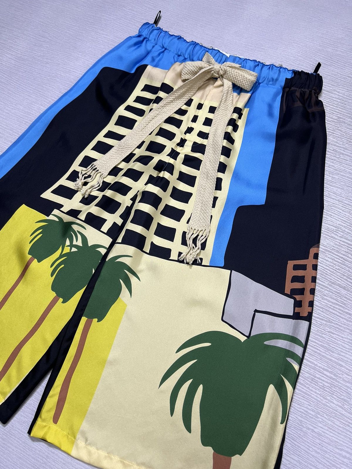 Loewe Loewe - Ken Price Edition LA Drawstring Shorts Size 29" - 3 Thumbnail