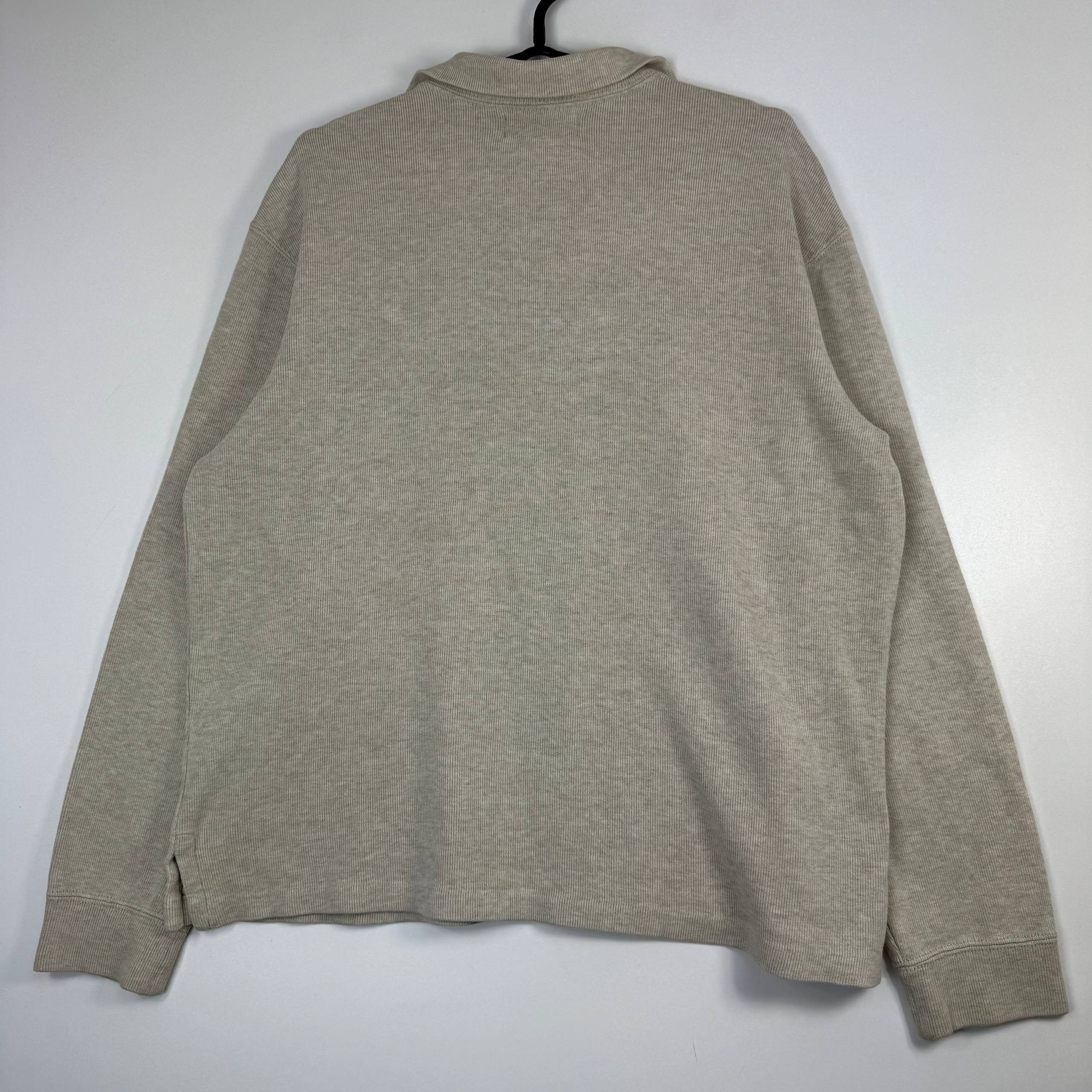 Polo Ralph Lauren Polo Ralph Lauren Half Zip Sweater Beige Cotton Men Size M Size US M / EU 48-50 / 2 - 7 Thumbnail
