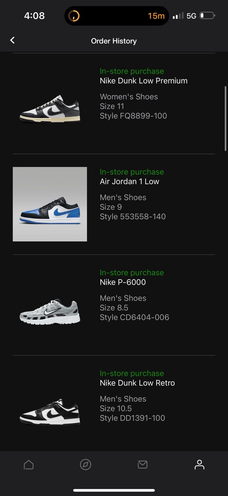 nike dunks vintage pandas