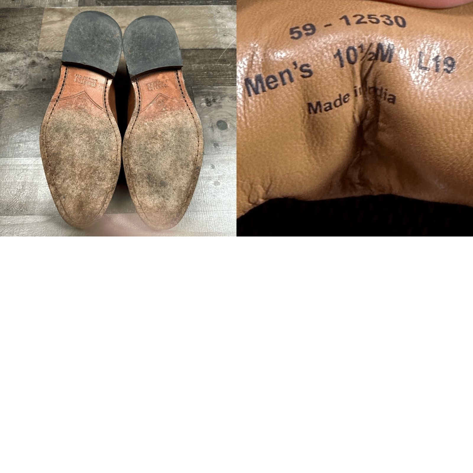 Johnston & Murphy Johnston & Murphy Shoes Men’s 10.5 Conrad Cap Toe Brown Calfskin Leather Oxford Dress Shoes Size ONE SIZE - 8 Thumbnail