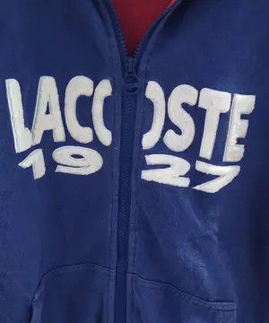 Lacoste Vintage Lacoste "1927" Big Spellout Logo Full Zip Hoodie Size US M / EU 48-50 / 2 - 3 Thumbnail