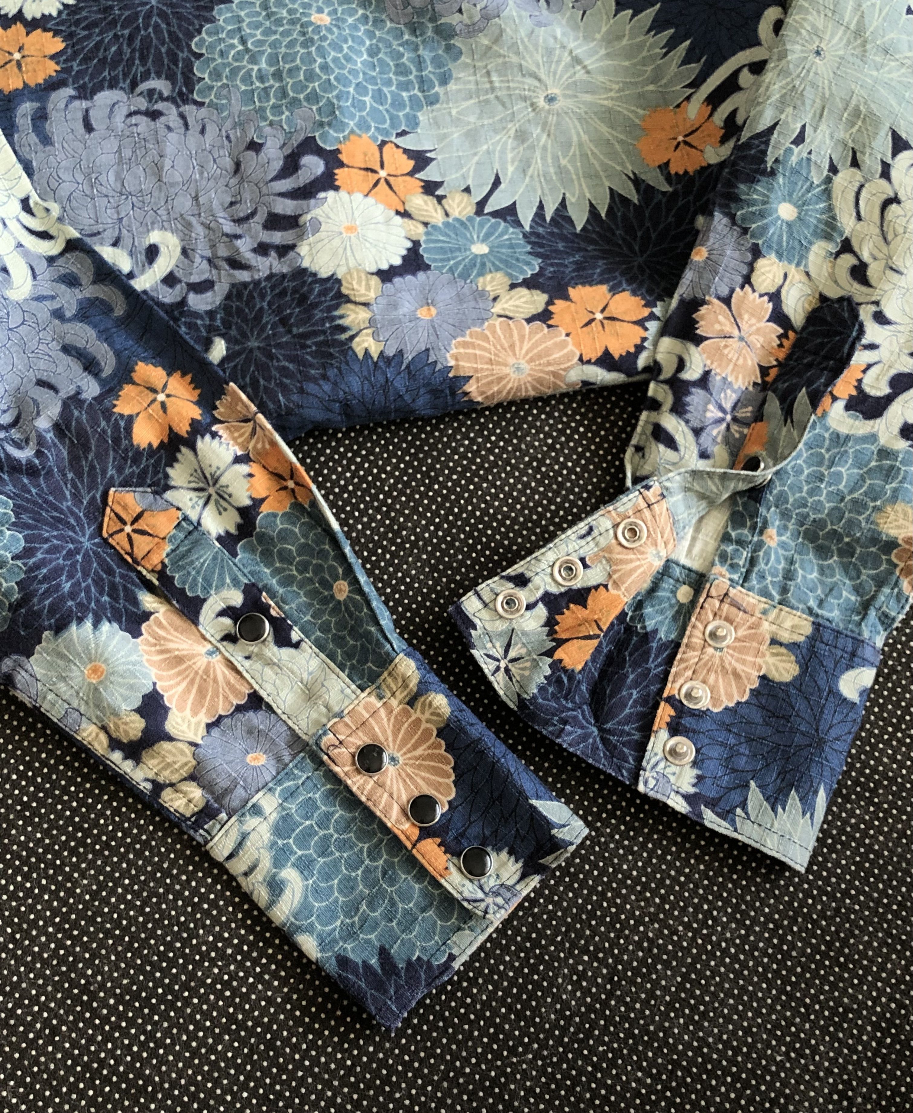 Japanese Brand RARE🔥VINTAGE JAPAN’S NEO CLOTHING FLORAL PRINT COTTON TWILL Size US M / EU 48-50 / 2 - 10 Thumbnail