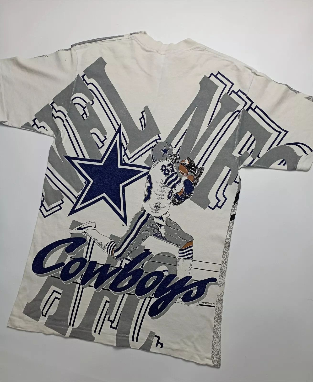 Stevenson Overall Co. Dallas Cowboys Stevenson Vintage T-Shirt Big Logo 1992–1993 Size US S / EU 44-46 / 1 - 6 Thumbnail