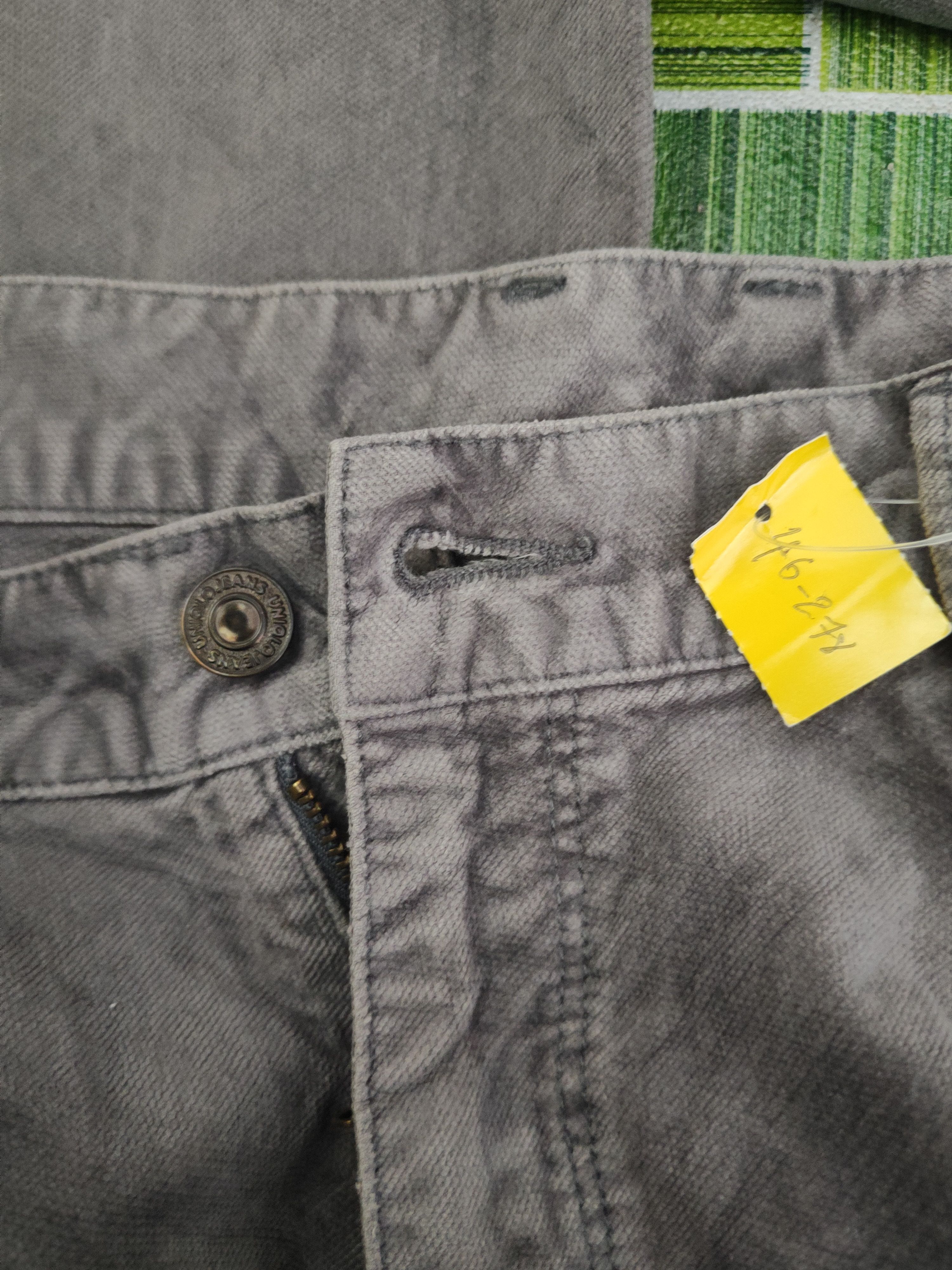Japanese Brand DL Uniqlo Gray Multipocket Casual Pants #46-278T Size US 35 - 14 Thumbnail