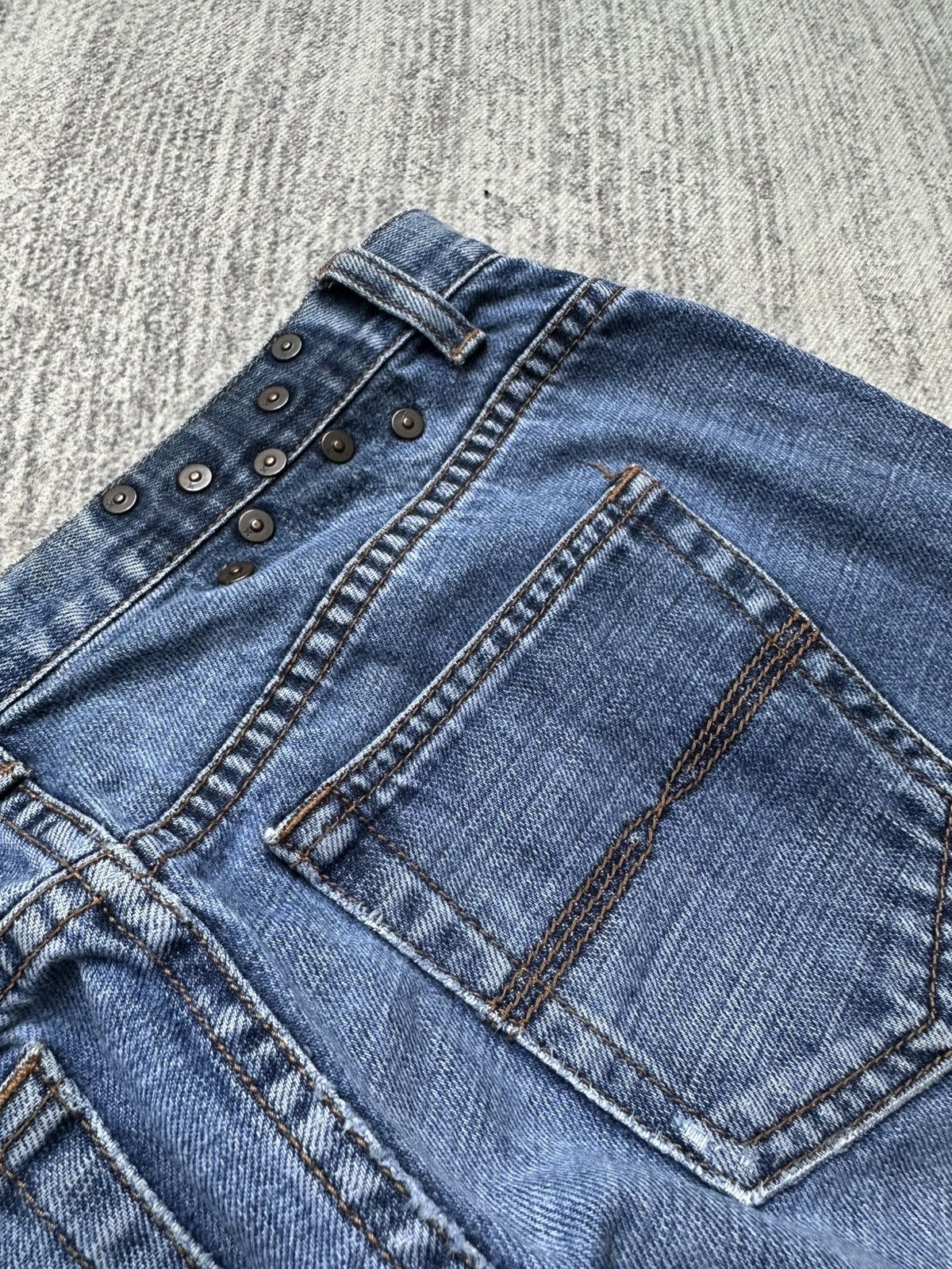 Express Vintage Express Stud Flare Jeans Size US 32 / EU 48 - 14 Thumbnail