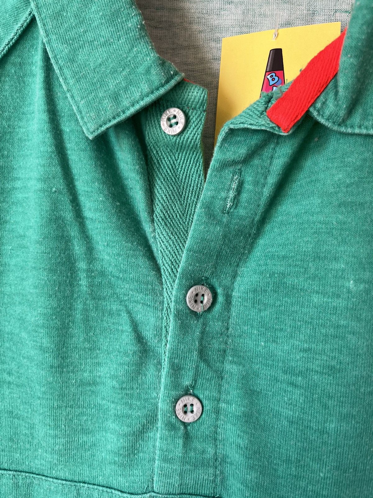 Nike × Vintage 80s Nike Pro Club Polo Size US L / EU 52-54 / 3 - 5 Thumbnail