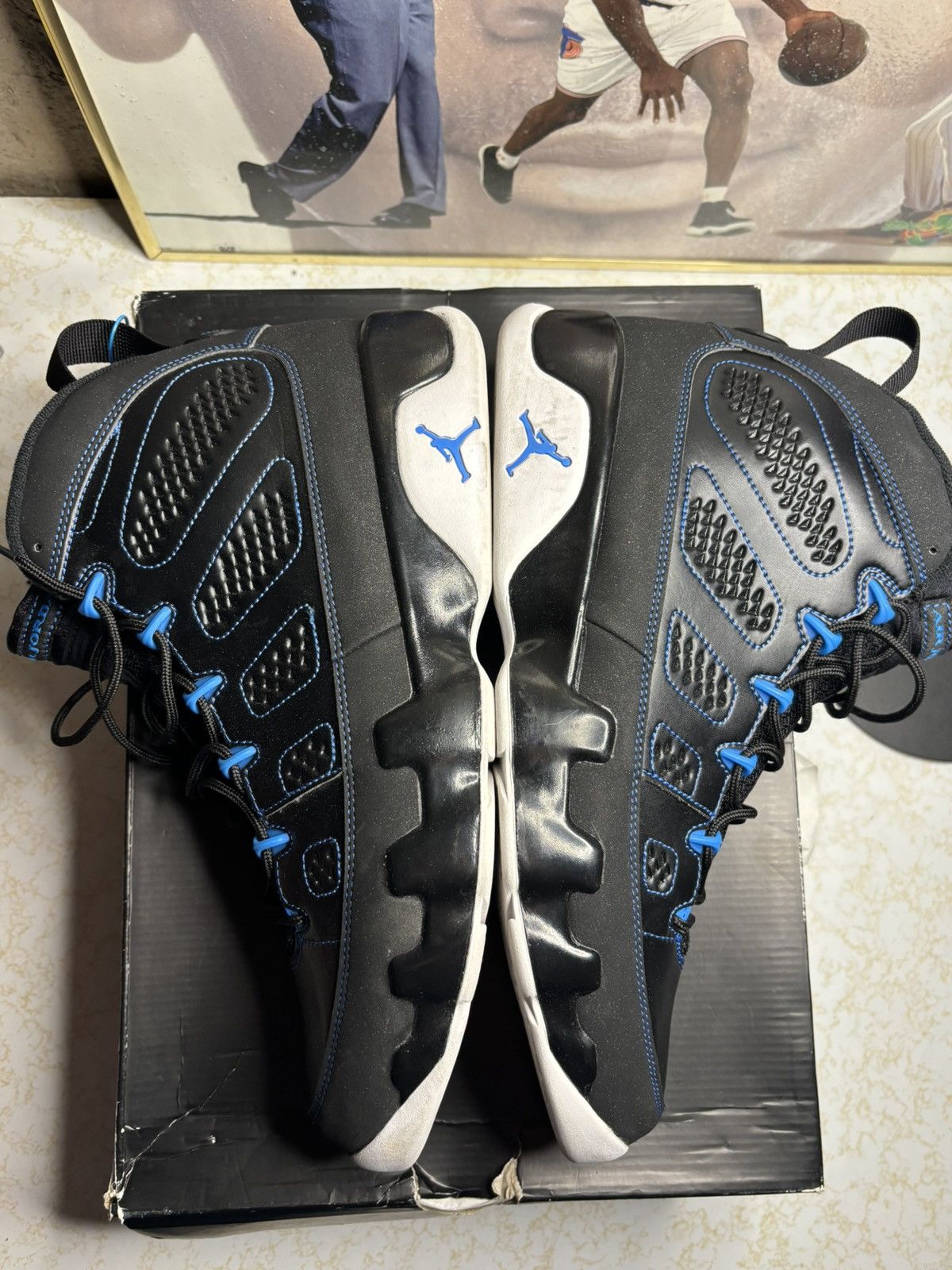 Jordan Brand Jordan Retro 9 ‘photo blue’ Size US 13 / EU 46 - 4 Thumbnail
