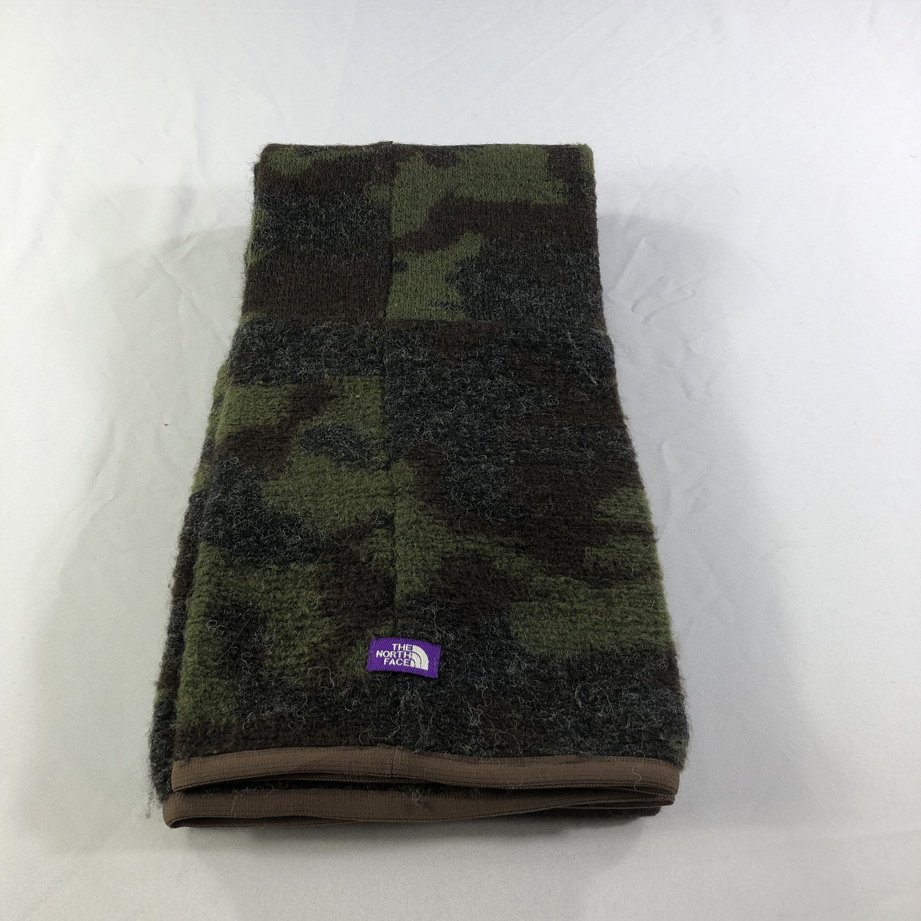 The North Face The North Face Camouflage Wool Scarf Muffler V1443 Size ONE SIZE - 2 Thumbnail