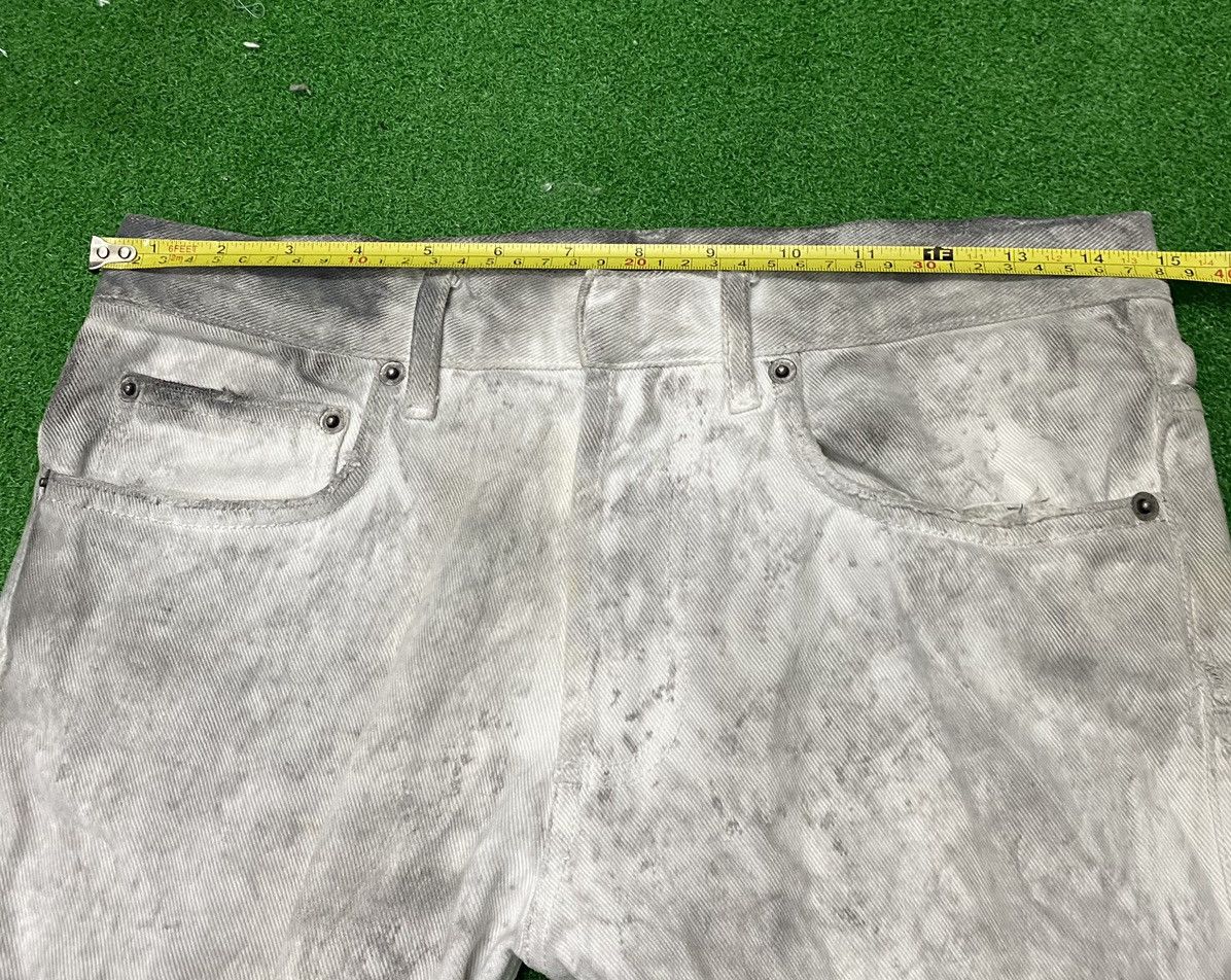 Dior RARE SS06 Dior Homme Dirty Snow Marble Denim Size US 28 / EU 44 - 20 Thumbnail