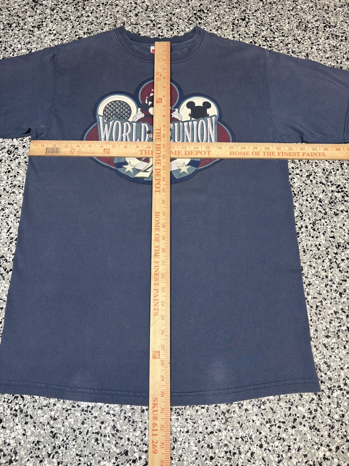 Disney Vintage 1996 Walt Disney World 25th Anniversary Tee Sz L 341 Size US L / EU 52-54 / 3 - 6 Thumbnail