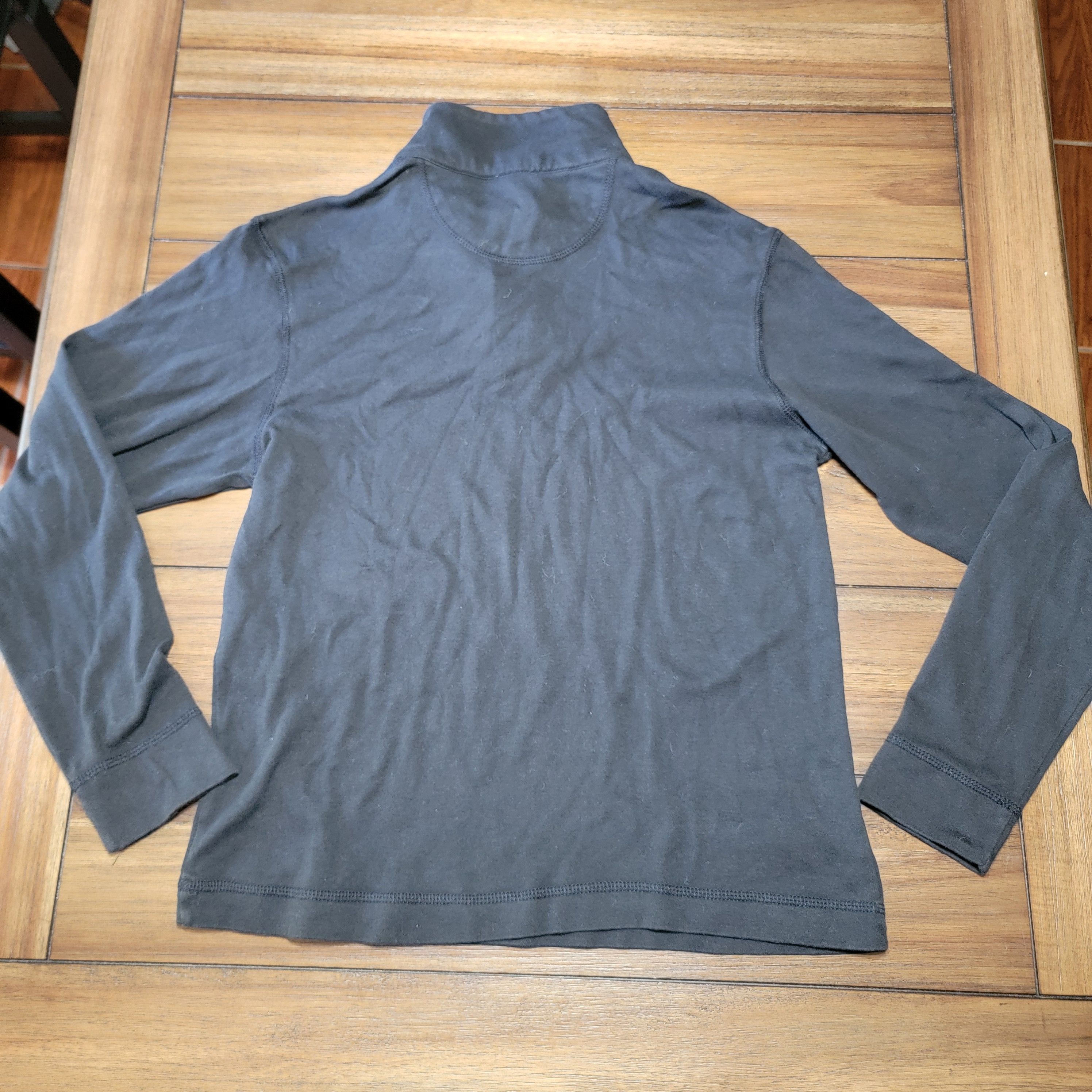 Old Navy Old Navy LS Black Quarter Zip Unisex Pullover - Size Small Size US S / EU 44-46 / 1 - 3 Thumbnail