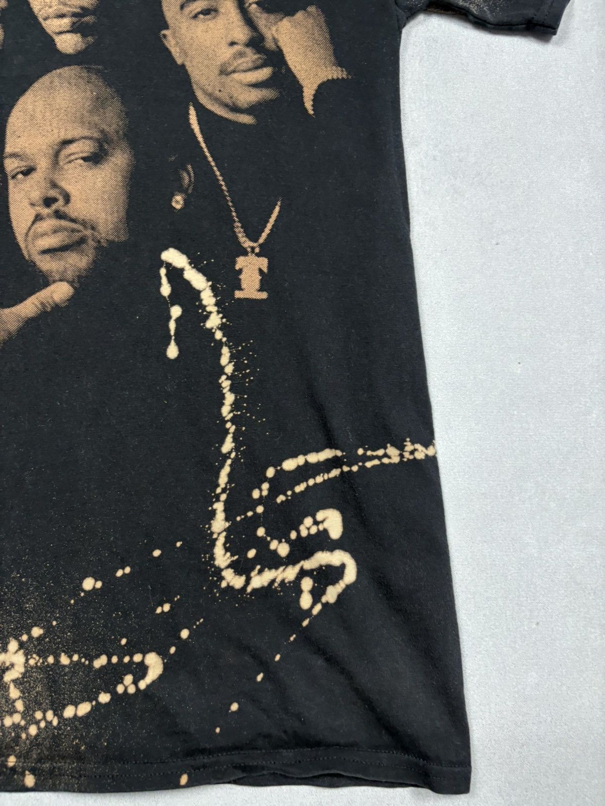Rap Tees Vintage Death Row Records Bleach Tupac Snoop Dre Ice Cube M Size US M / EU 48-50 / 2 - 4 Thumbnail