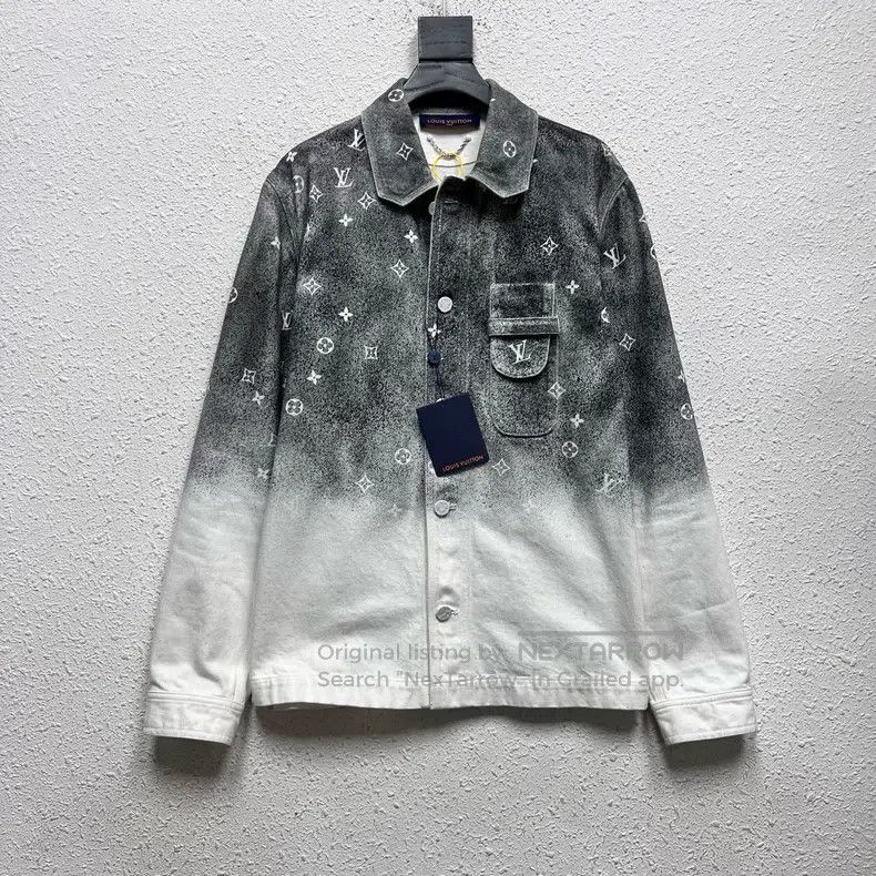 Louis Vuitton Louis Vuitton Starry Sky Gradient Full Print LOGO Denim Wo Size US M / EU 48-50 / 2 - 1 Thumbnail