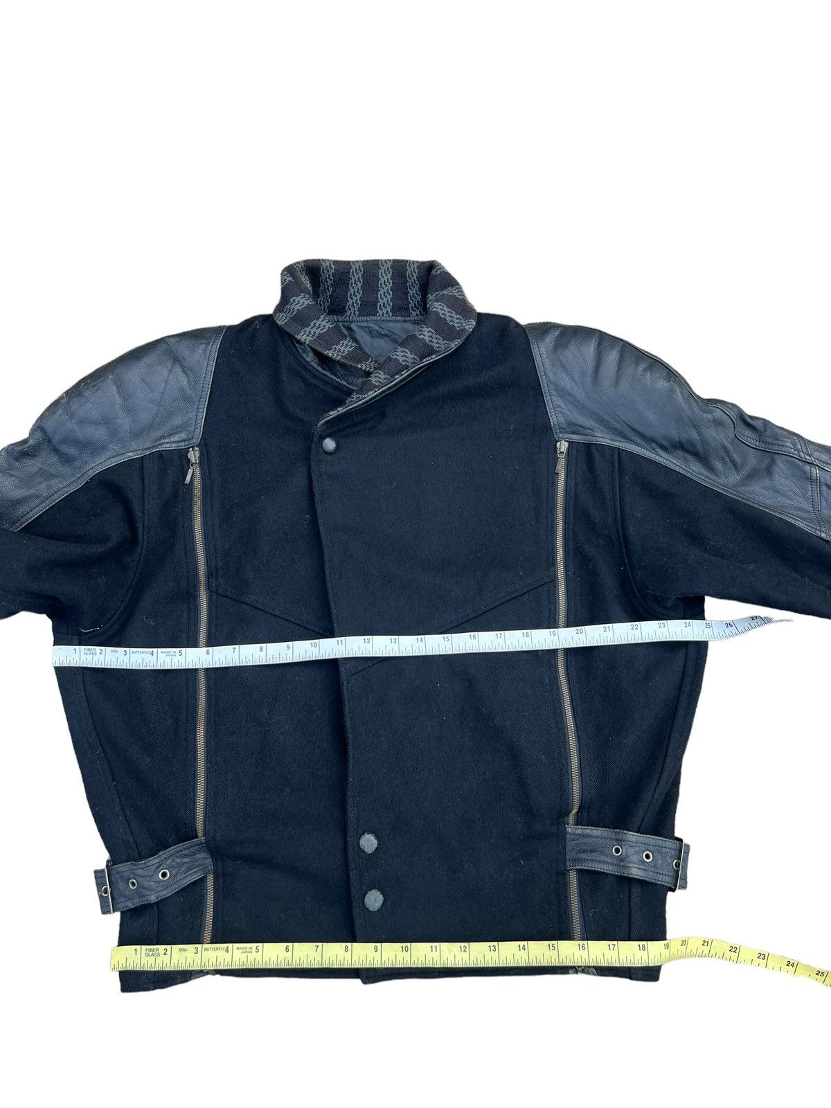 Leather Vintage Arrston Volaju Japan Distress Hybrid Leather Jacket Size US M / EU 48-50 / 2 - 3 Thumbnail