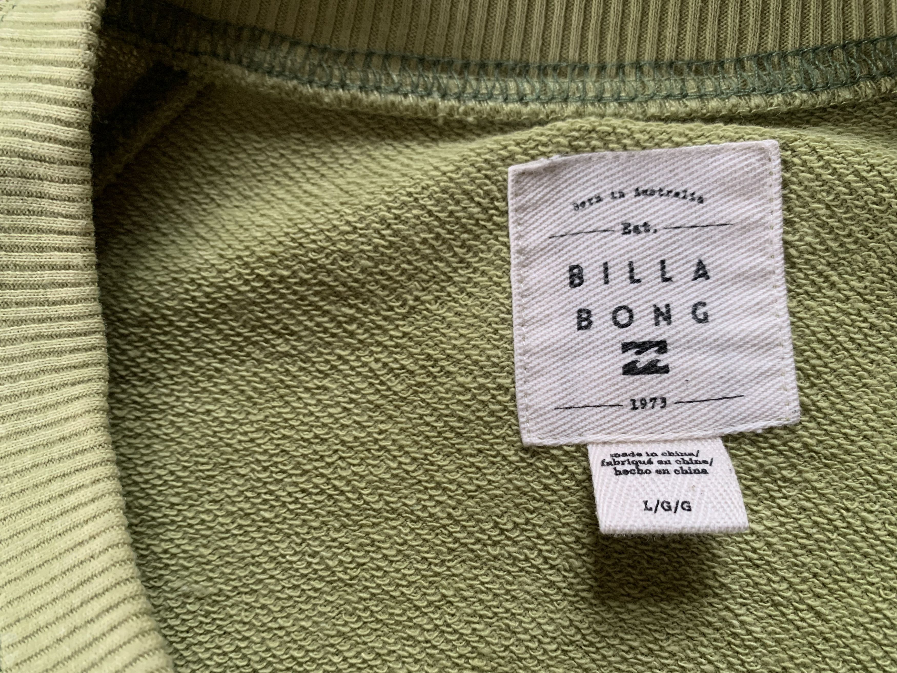 Billabong × Vintage Billabong Tie Dye Cotton Sweatshirt Size US L / EU 52-54 / 3 - 5 Thumbnail