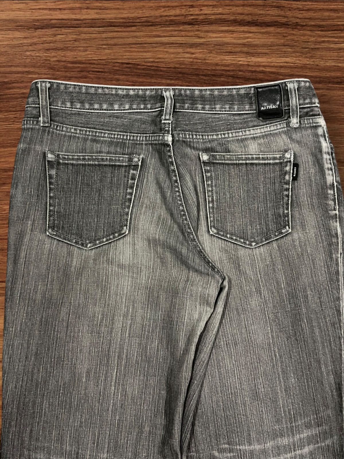 Japanese Brand Vintage Japanese Brand Artisan Contre Distressed Flare Jeans Size US 30 / EU 46 - 7 Thumbnail