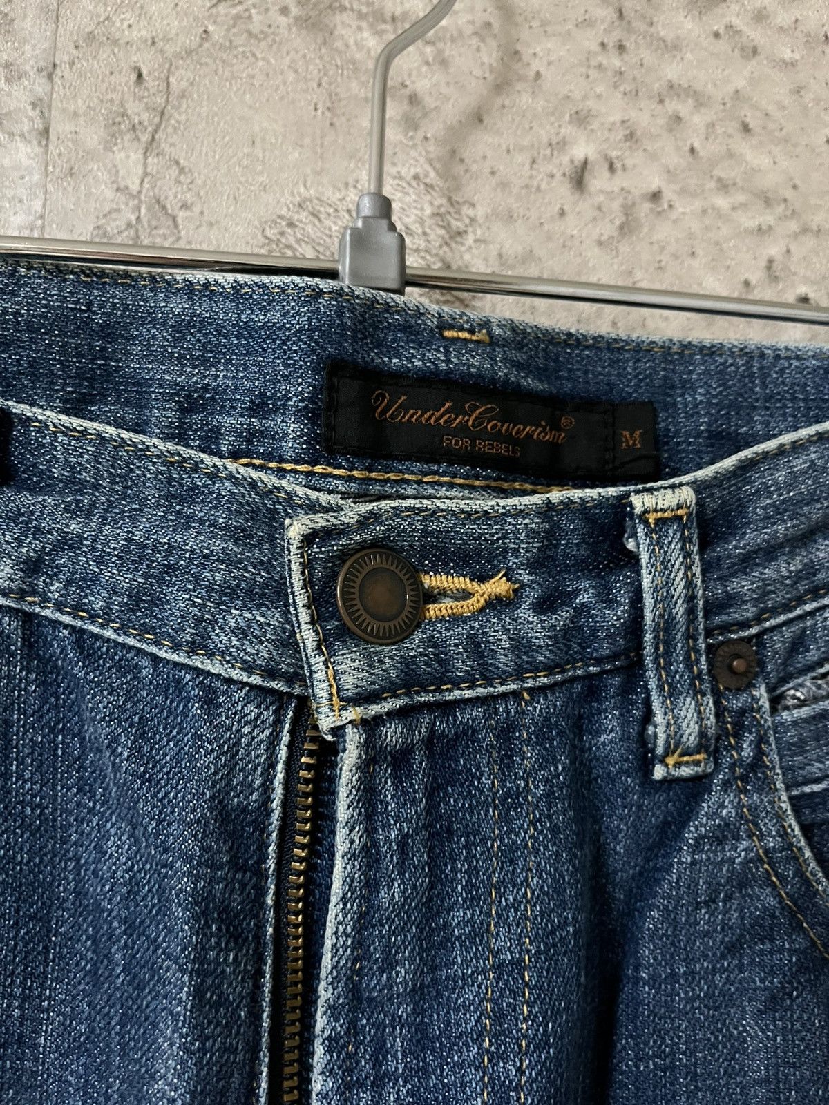 Undercover undercover 2003s/s scab giz denim Size US 30 / EU 46 - 5 Thumbnail