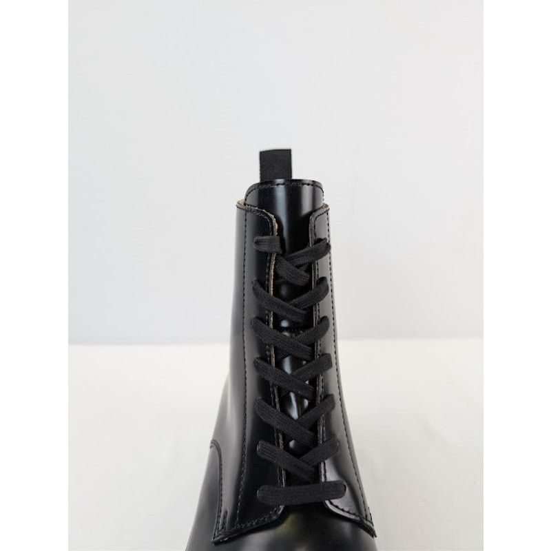 Bottega Veneta o1rshd1 Fireman Ankle Boots in Brushed Vinyl Black Size US 9 / EU 42 - 16 Thumbnail