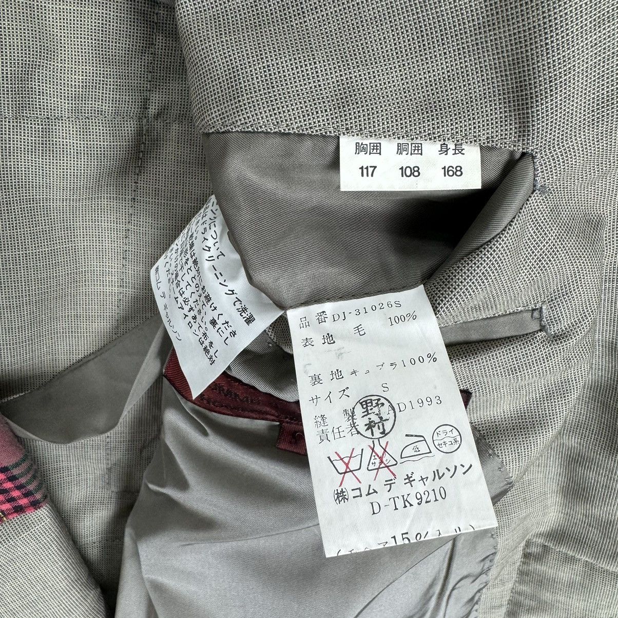 Comme des Garcons ☀️CDG HOMME DEUX FW1992 PATCHWORK BLAZER LIKE JUNYA WATANABE Size US S / EU 44-46 / 1 - 13 Thumbnail