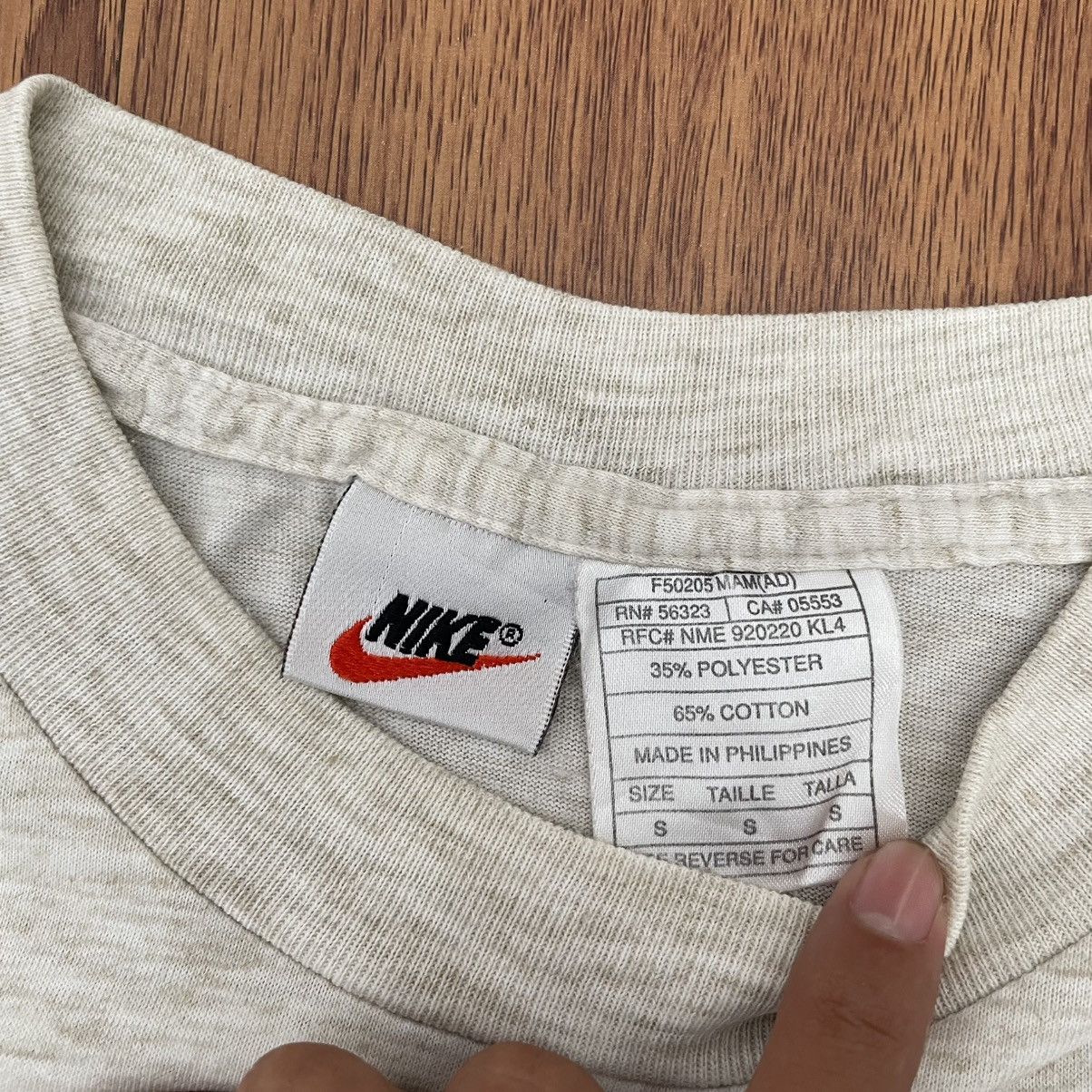 Nike × Vintage Nike logo tee Size US M / EU 48-50 / 2 - 3 Thumbnail