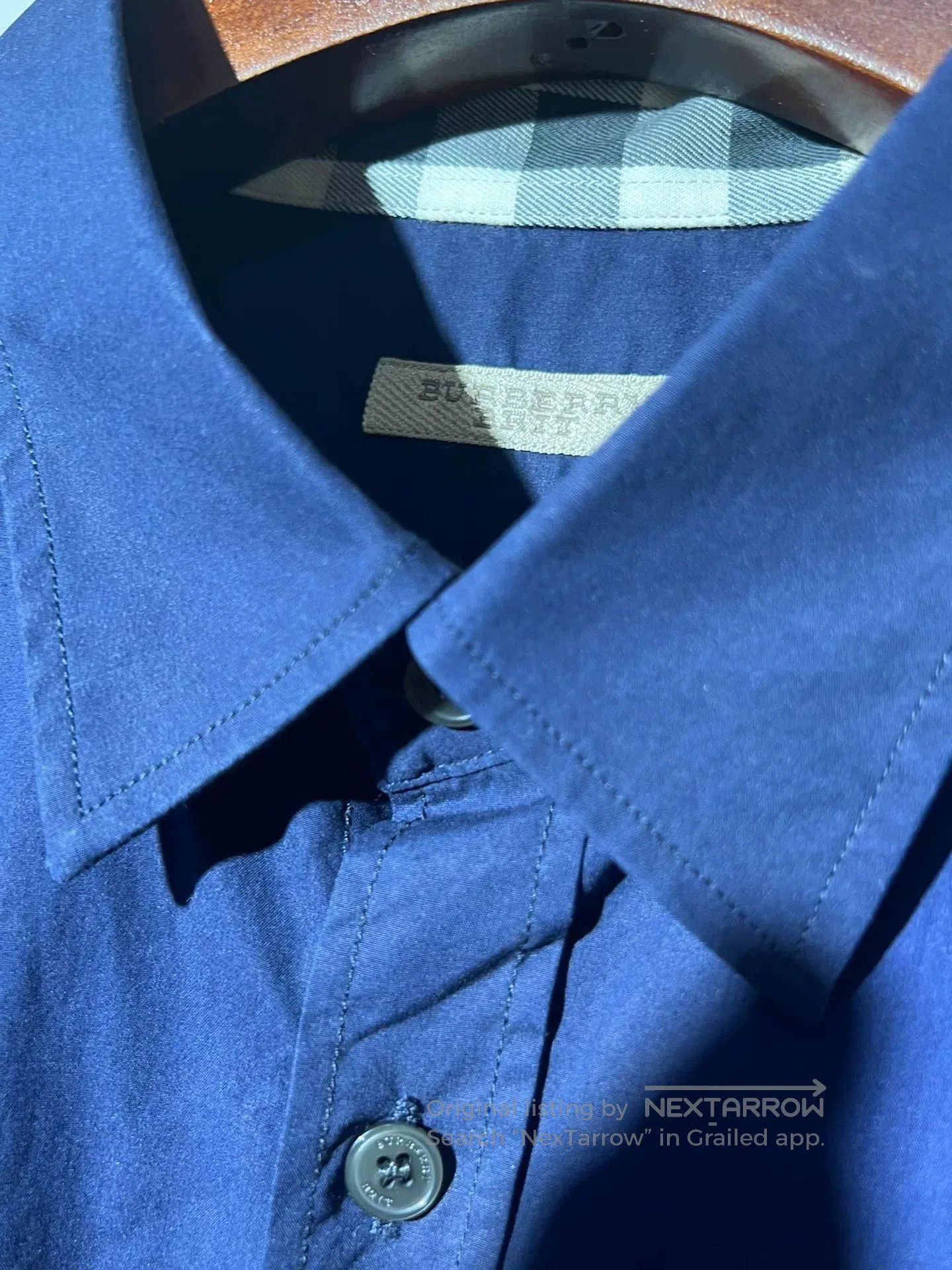 Burberry Burberry Classic Blue Business Shirt. Size US XL / EU 56 / 4 - 5 Thumbnail