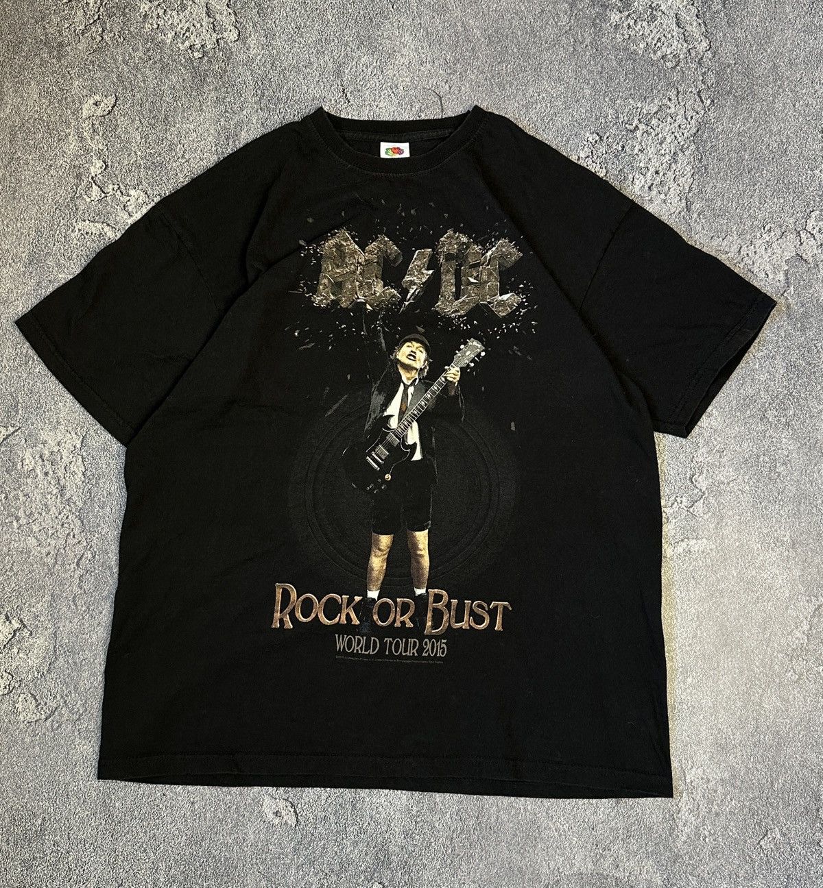 Band Tees AC/DC 2015 World Tour Metal Rock Band T-Shirt Rare Size US L / EU 52-54 / 3 - 1 Thumbnail