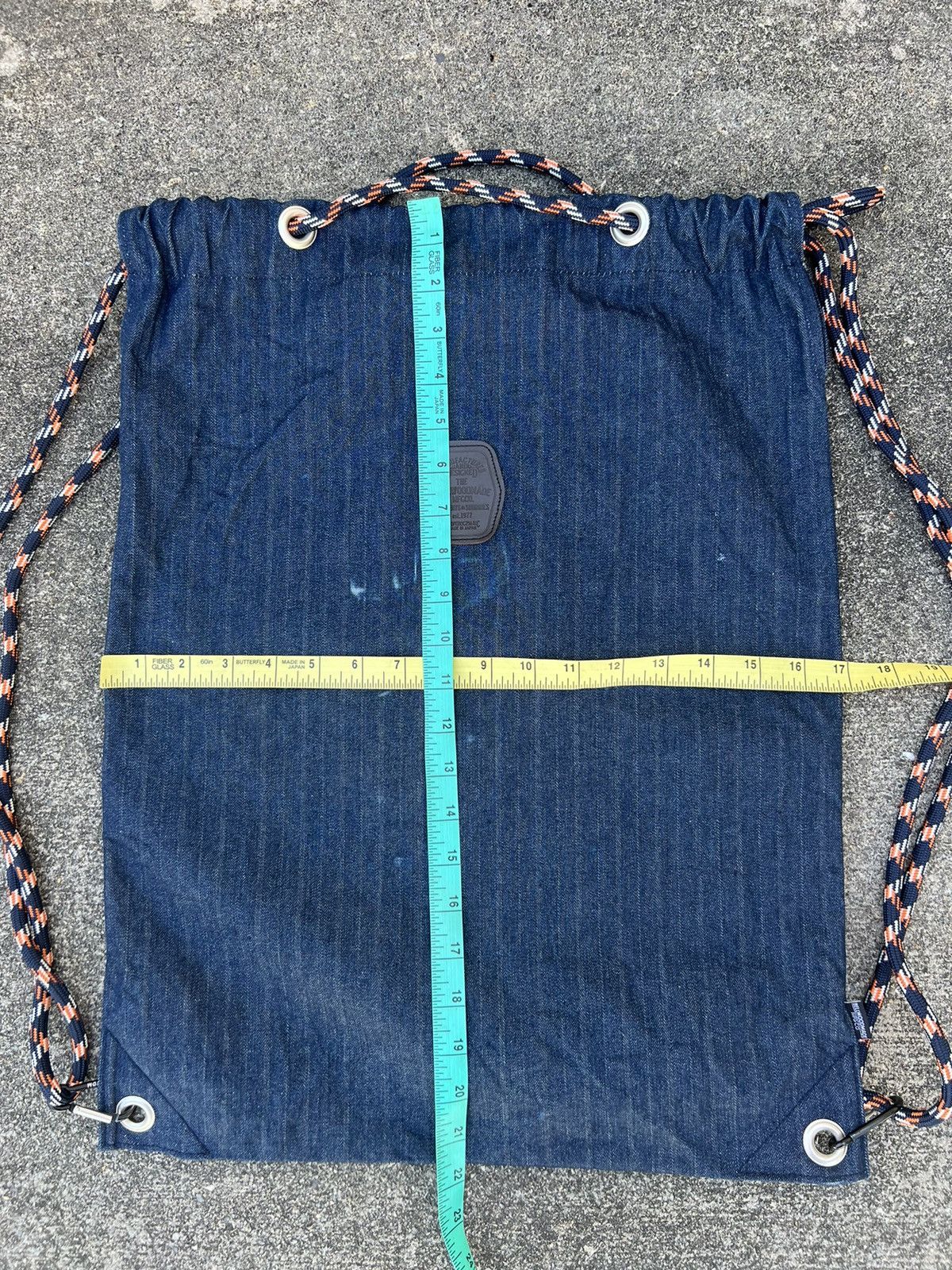 Designer Bellwoodmade Japan HBT Denim Rucksack Bag Size ONE SIZE - 25 Thumbnail
