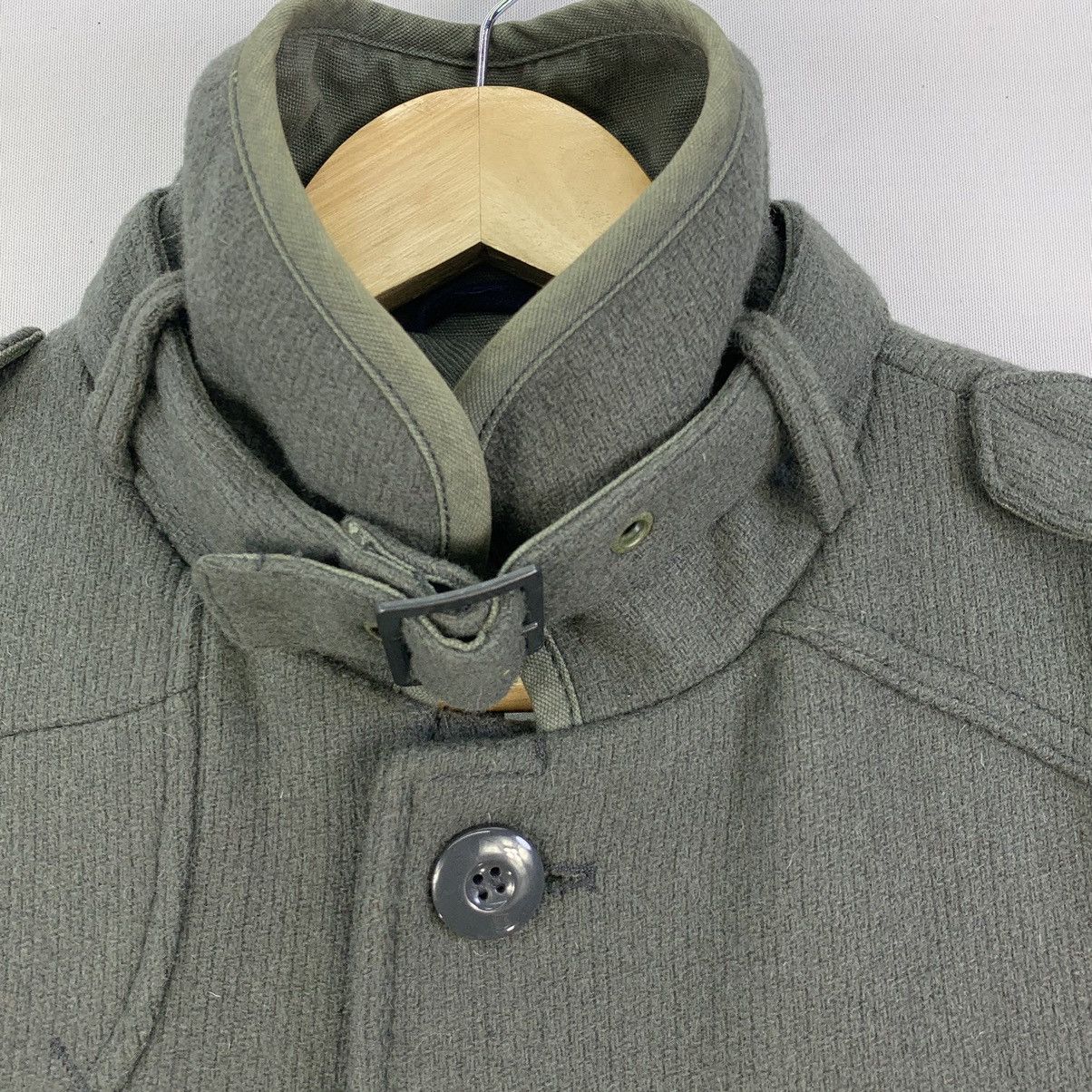 G-Star G-Star Raw Denim Wool Garber Trench Coat Jacket Size US M / EU 48-50 / 2 - 7 Thumbnail