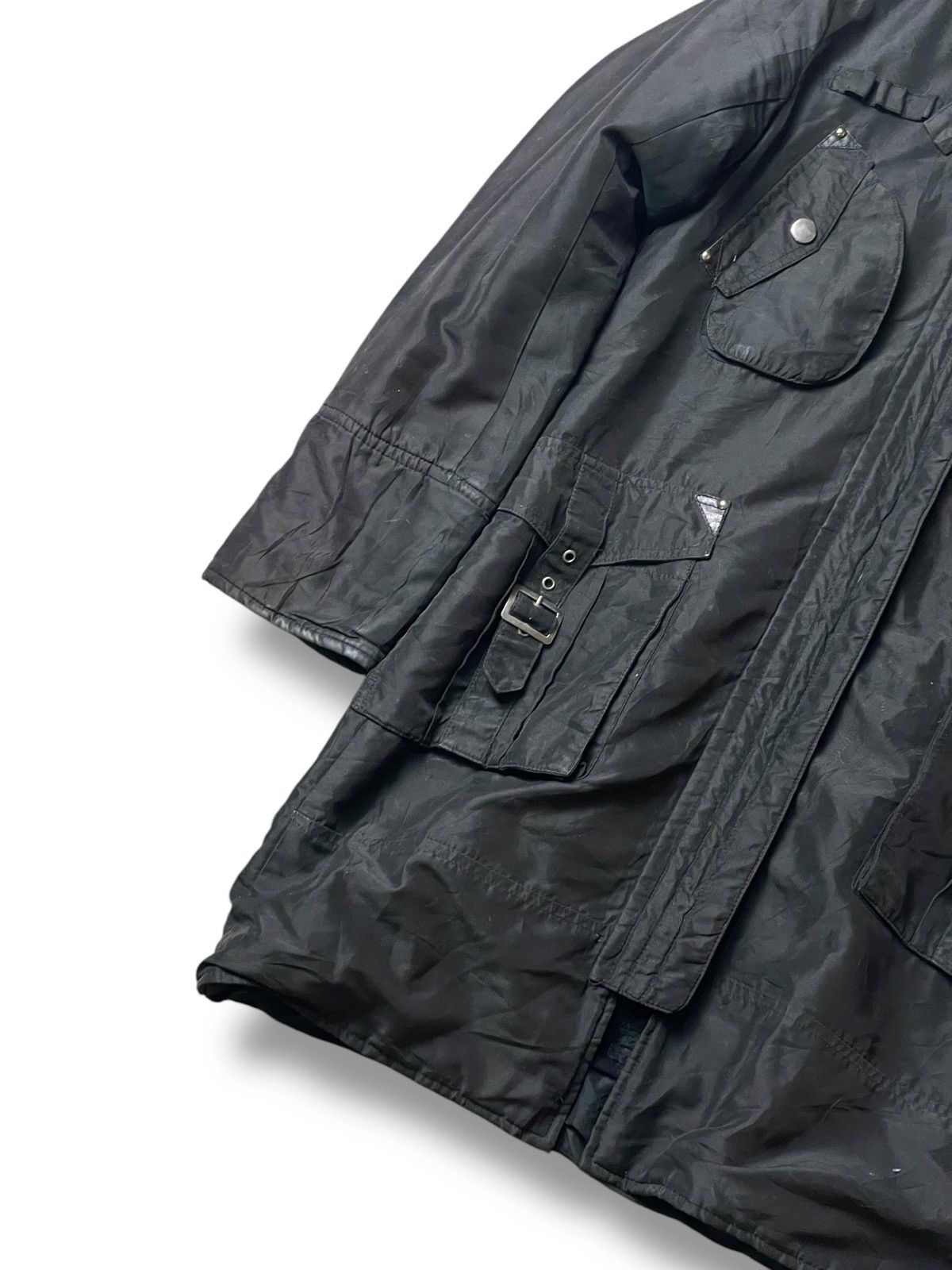 If Six Was Nine × Japanese Brand × Le Grande Bleu (L.G.B.) Japanese Brand Fur Hooded Multipocket Jacket (105) Size US XXS / EU 40 - 5 Thumbnail