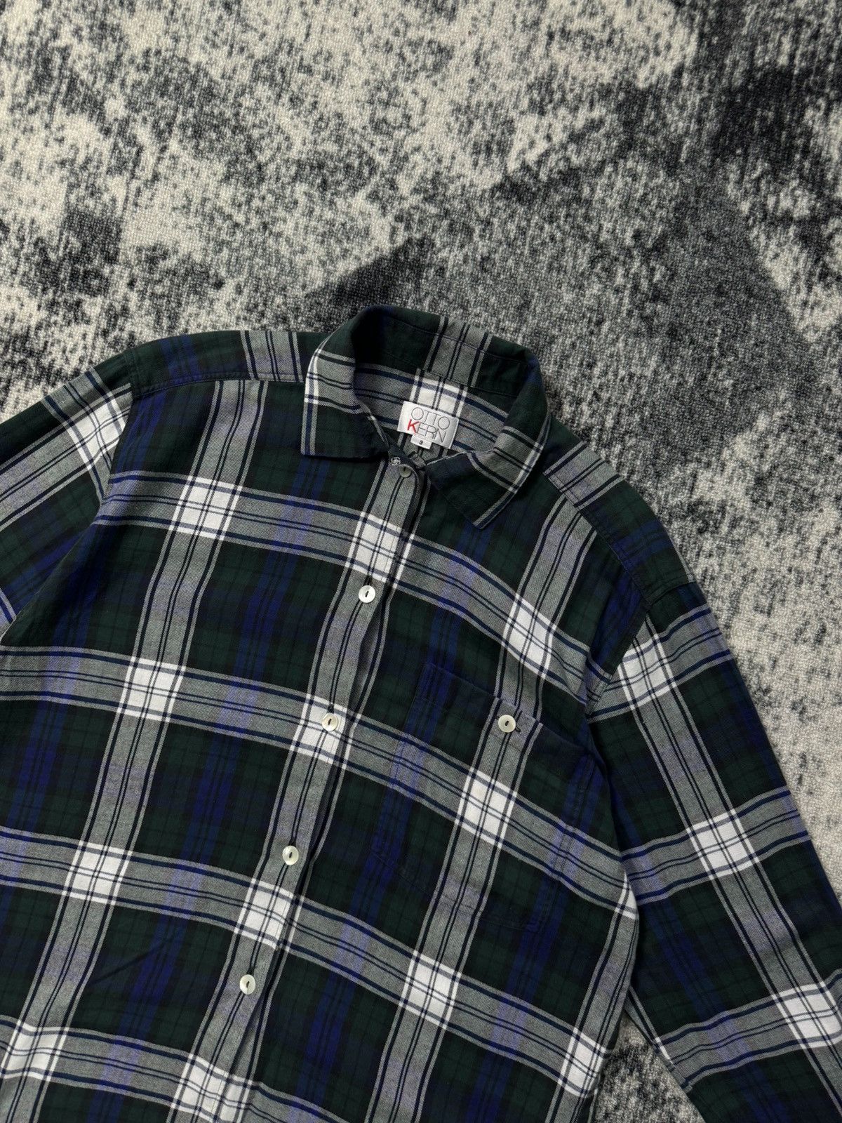 Otto × Vintage Vintage Otto Kern Shirt Button Ups Long Sleeve Size US L / EU 52-54 / 3 - 2 Thumbnail
