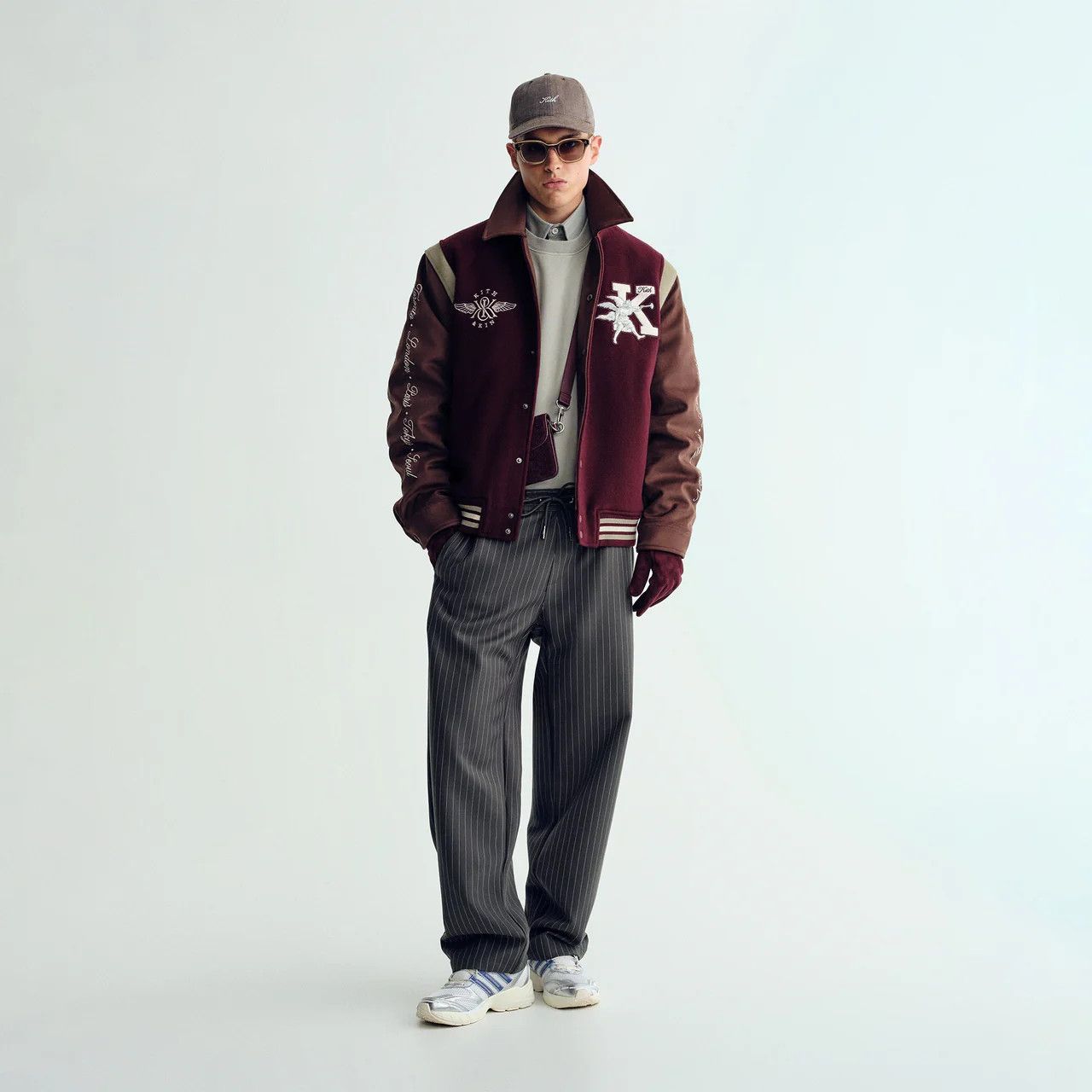 Kith Kith Wool & Microsuede Varsity Jacket Size US M / EU 48-50 / 2 - 3 Thumbnail