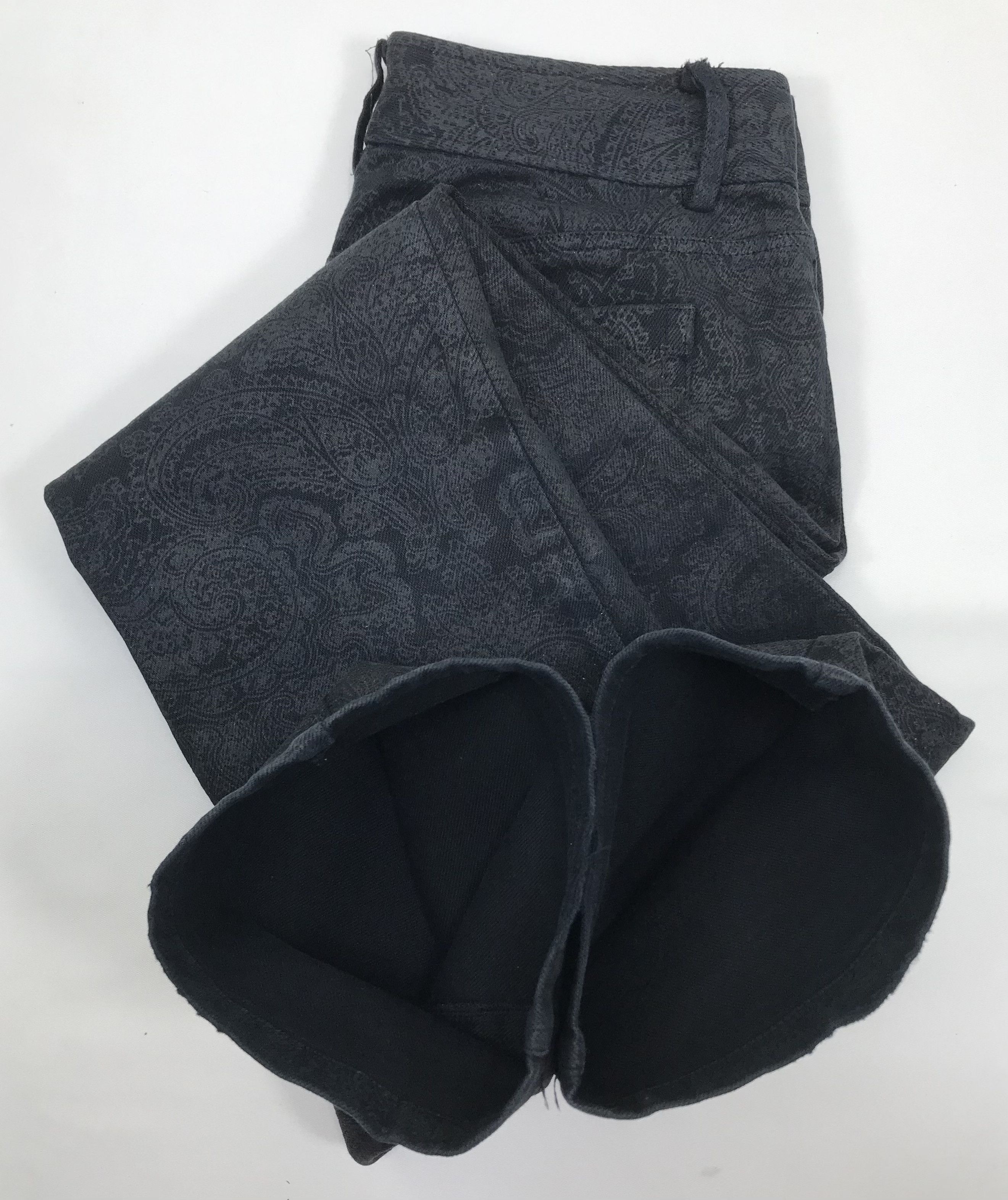 Tornado Mart Vintage Tornado Mart Damask Flare Pants Size US 28 / EU 44 - 12 Thumbnail