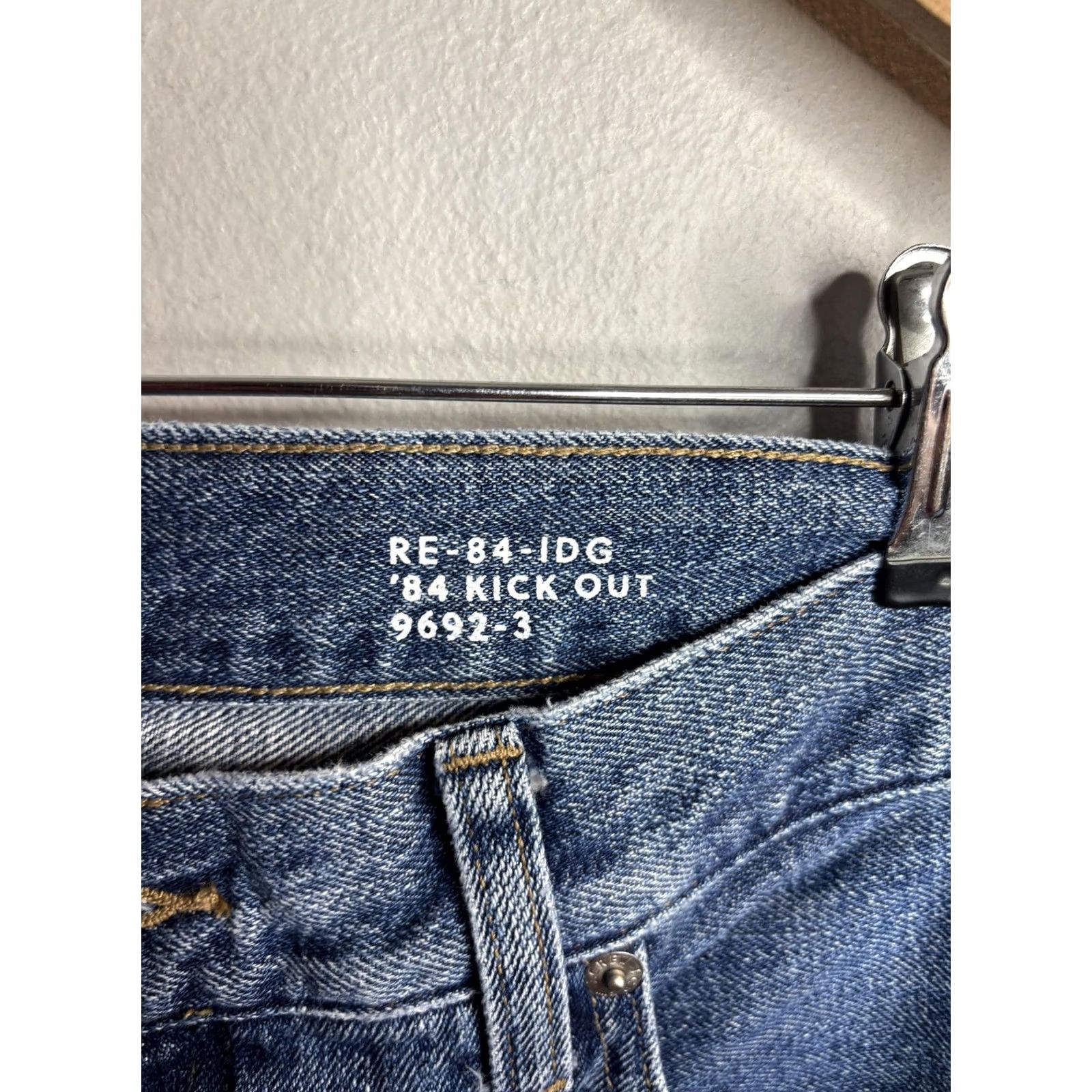 J.Crew J.Crew Jeans Mens 33x27 Blue 84 Kick Out High Rise Bootcut 5 Pocket Denim Size US 31 - 3 Thumbnail