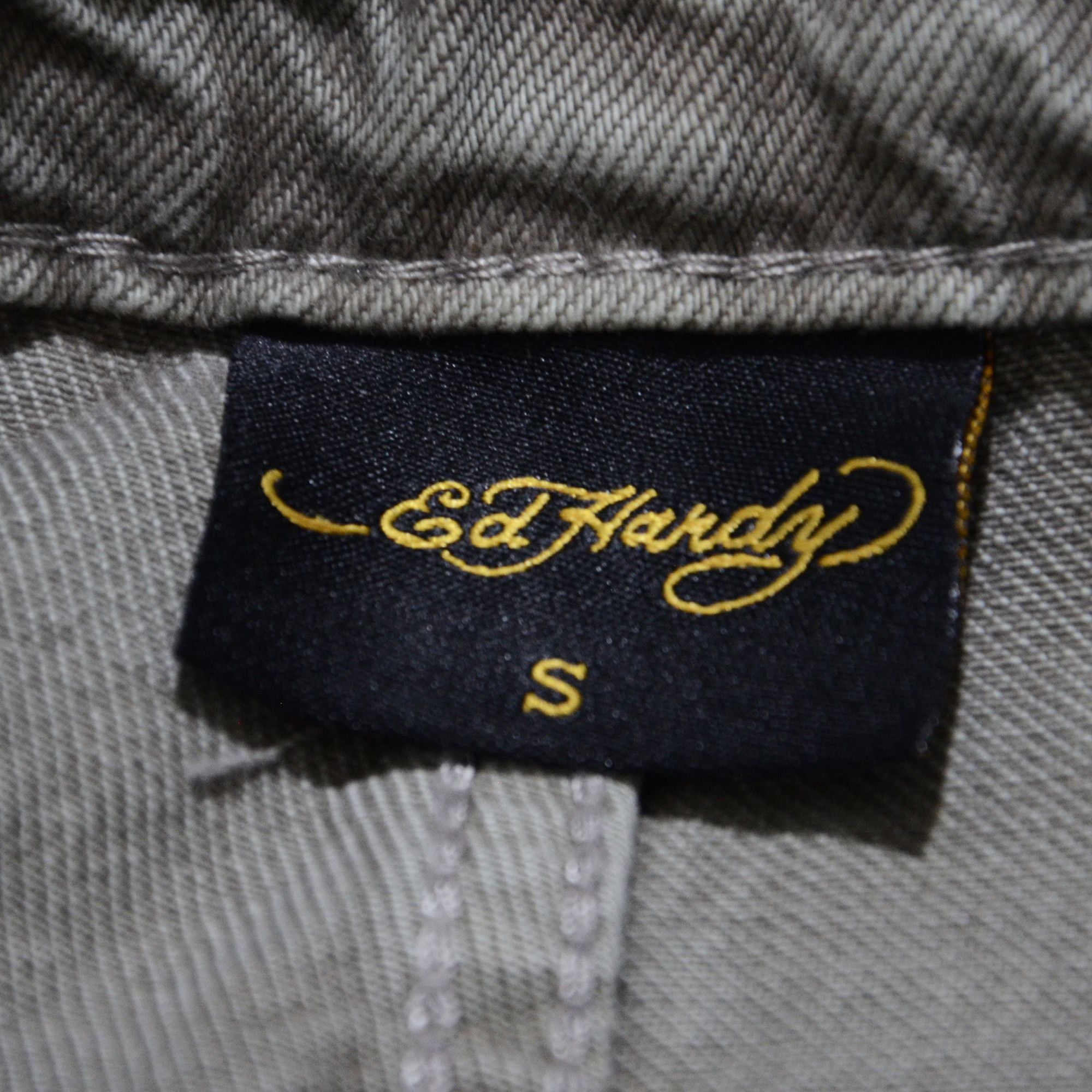 Ed Hardy Ed Hardy Detachable Jeans Dragon Embroidery Streetwear Size US 31 - 7 Thumbnail