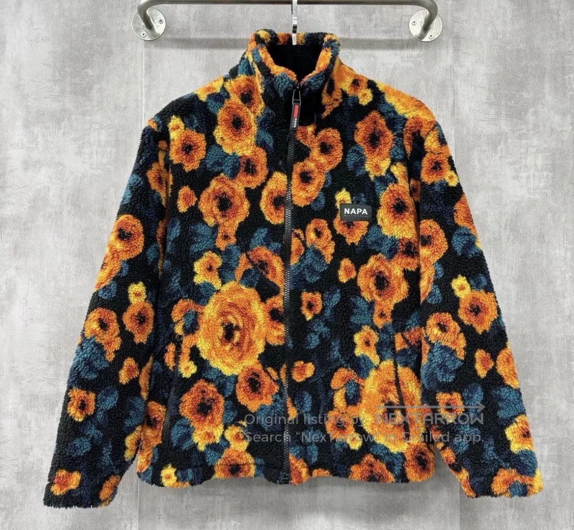 Martine Rose × Napapijri Martine Rose NAPA Floral Fleece Blue (M