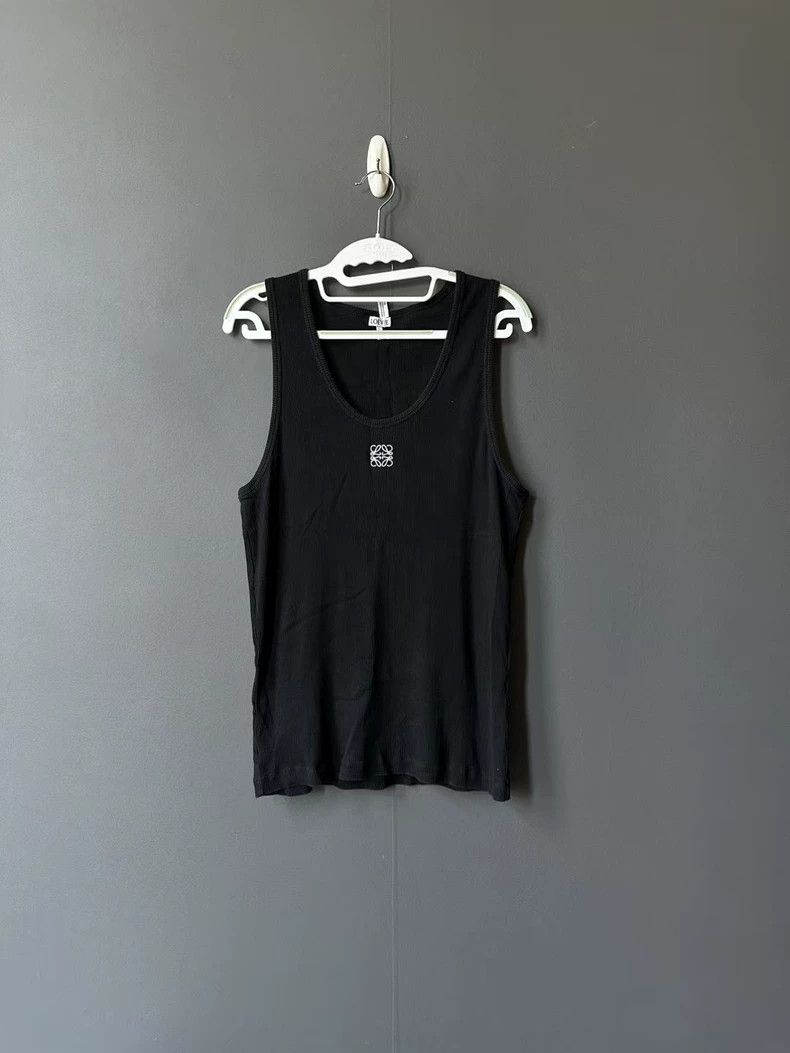 Loewe LOEWE Black embroidered vest Size XXL / US 16-18 / IT 52-54 - 1 Thumbnail