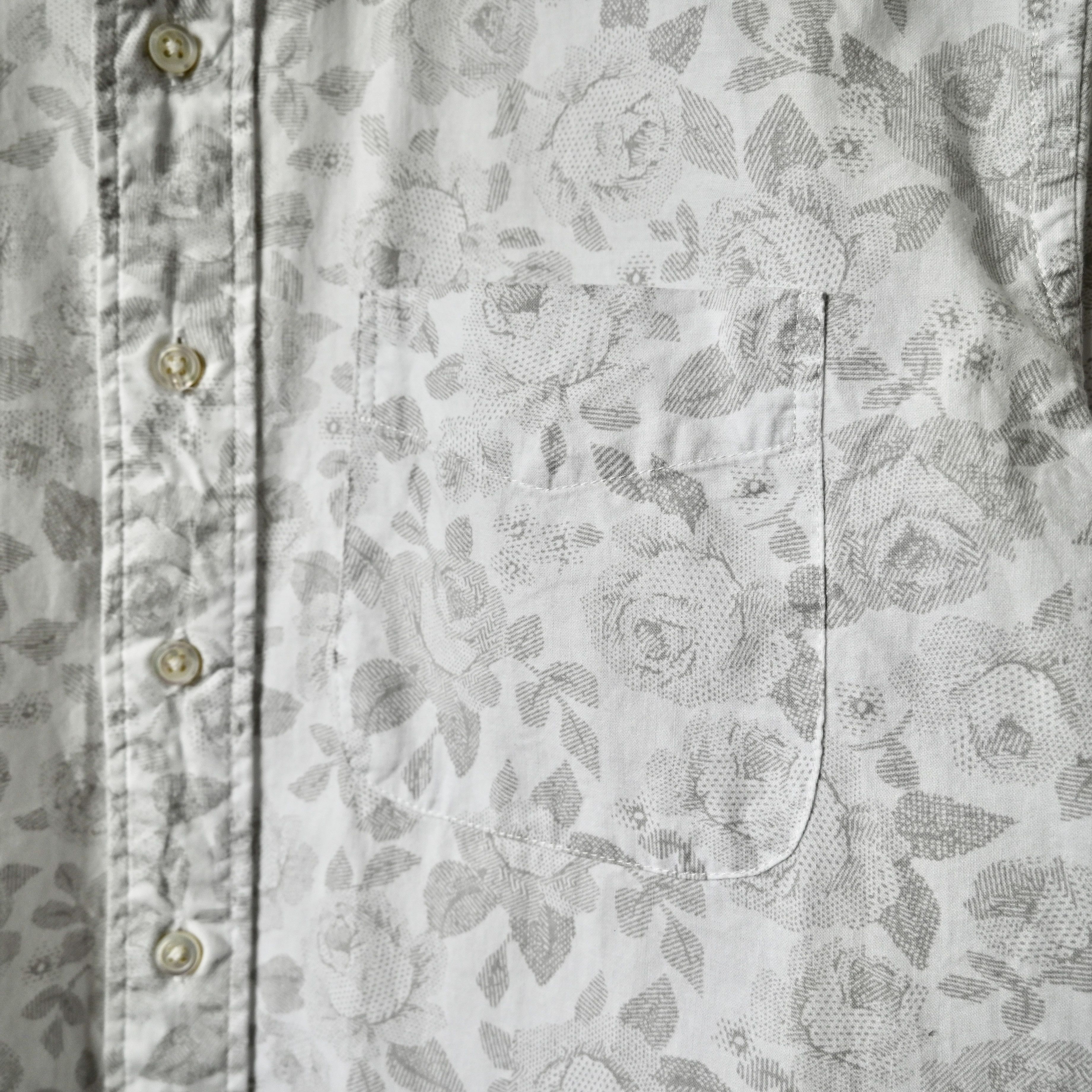 Engineered Garments Engineered Garments rose print cotton 19th century BD shirt Size US M / EU 48-50 / 2 - 13 Thumbnail