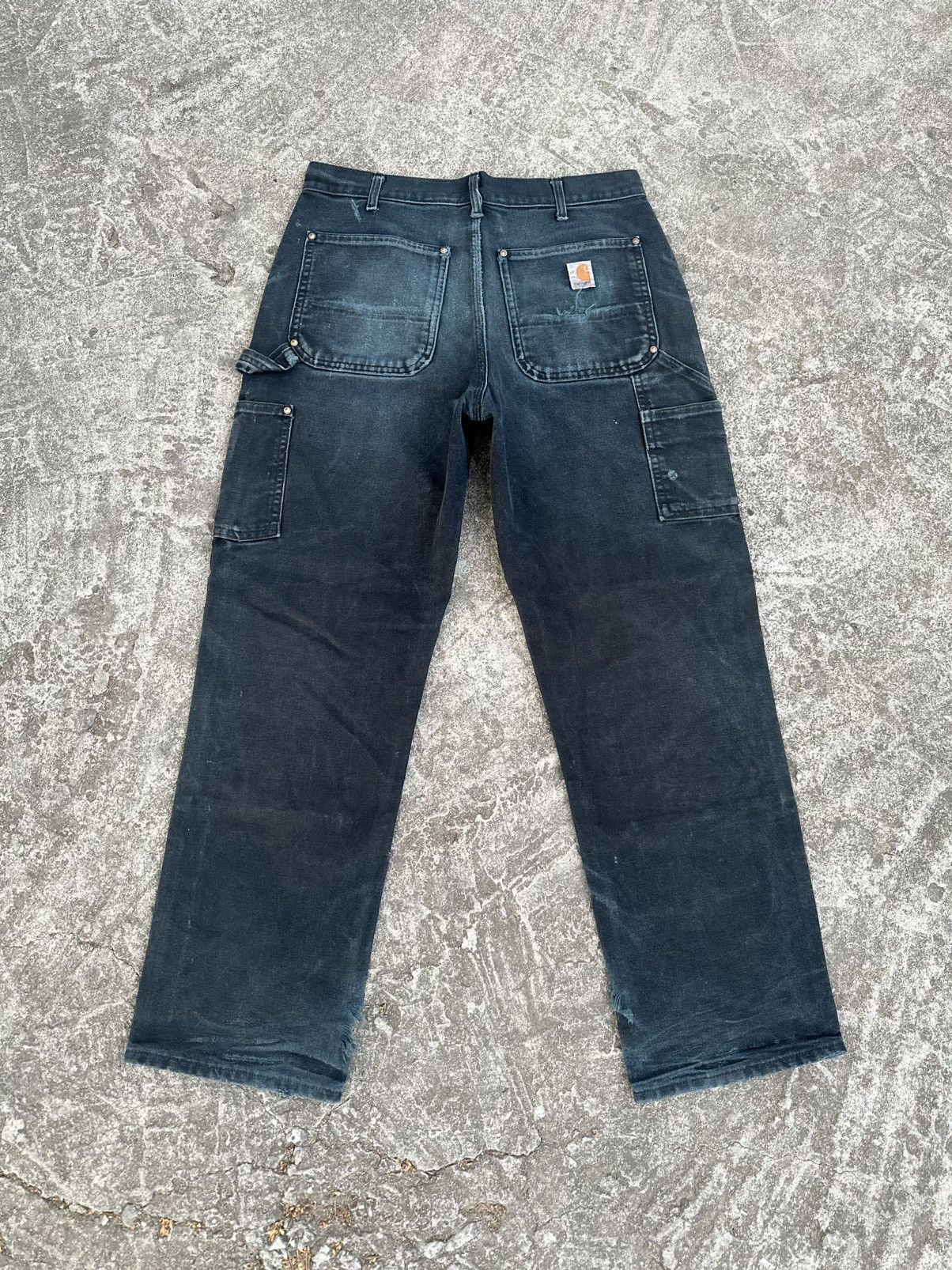 Carhartt (32x30) Grail Crazy Vintage Distressed Carhartt Double Knee Size US 32 / EU 48 - 7 Thumbnail