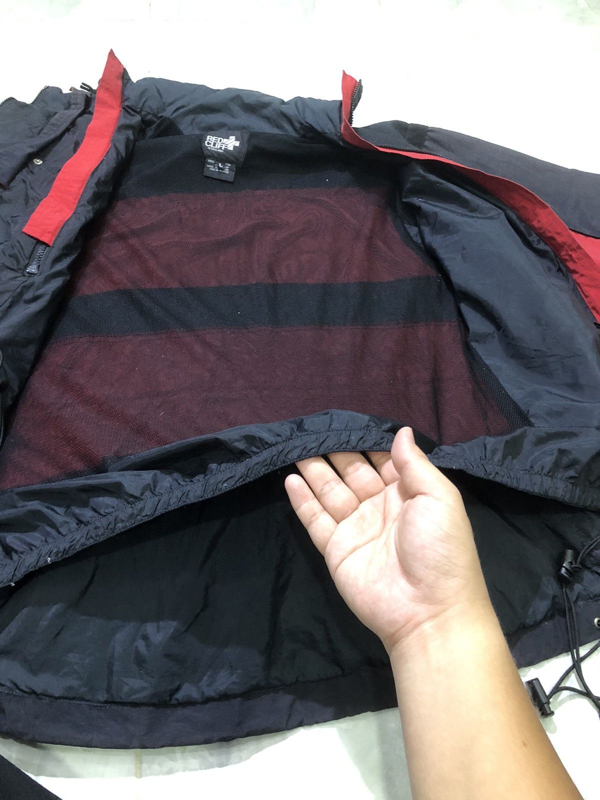 Octopus Vintage Red Cliff Octopus Army Techwear Anorak Cyberpunk Size US L / EU 52-54 / 3 - 16 Thumbnail