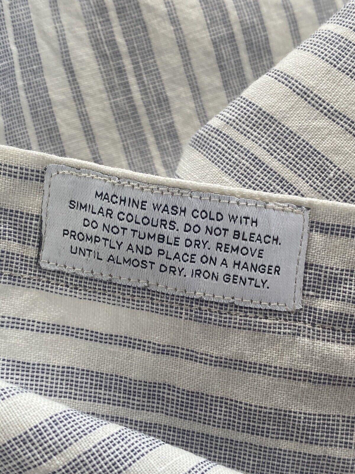 Schnaydermans Hemp Stripe Shirt Size US M / EU 48-50 / 2 - 4 Thumbnail