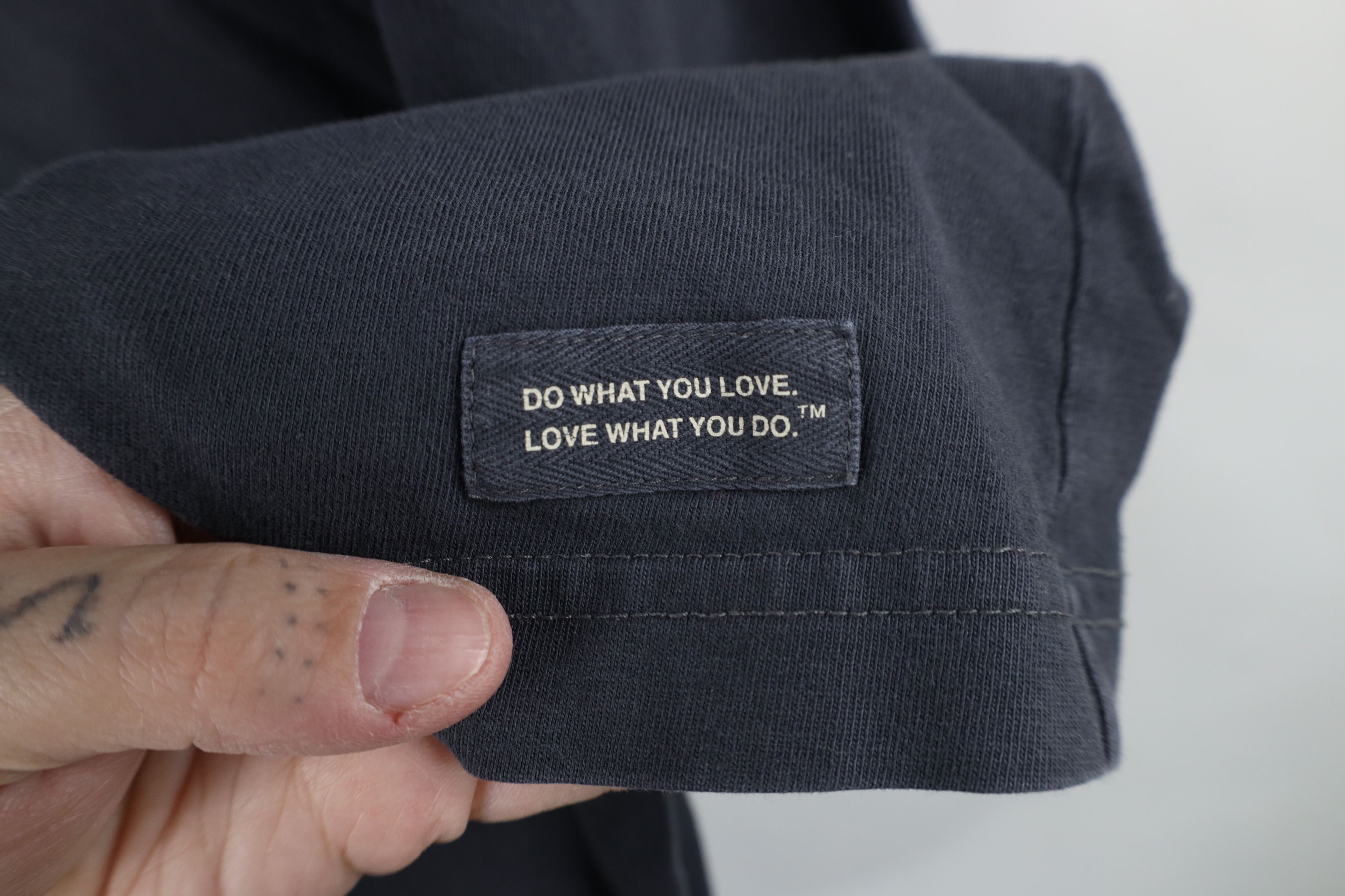 Life is Good Life Is Good Spell Out The Goodfather T-Shirt Gray Cotton Size US XL / EU 56 / 4 - 8 Thumbnail