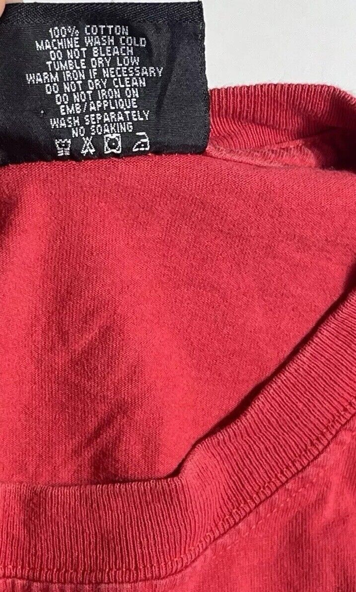 Southpole × Vintage Southpole Mens XL Red T-shirt Y2K 100% Cotton USA AUTHENTIC Size US XL / EU 56 / 4 - 12 Thumbnail