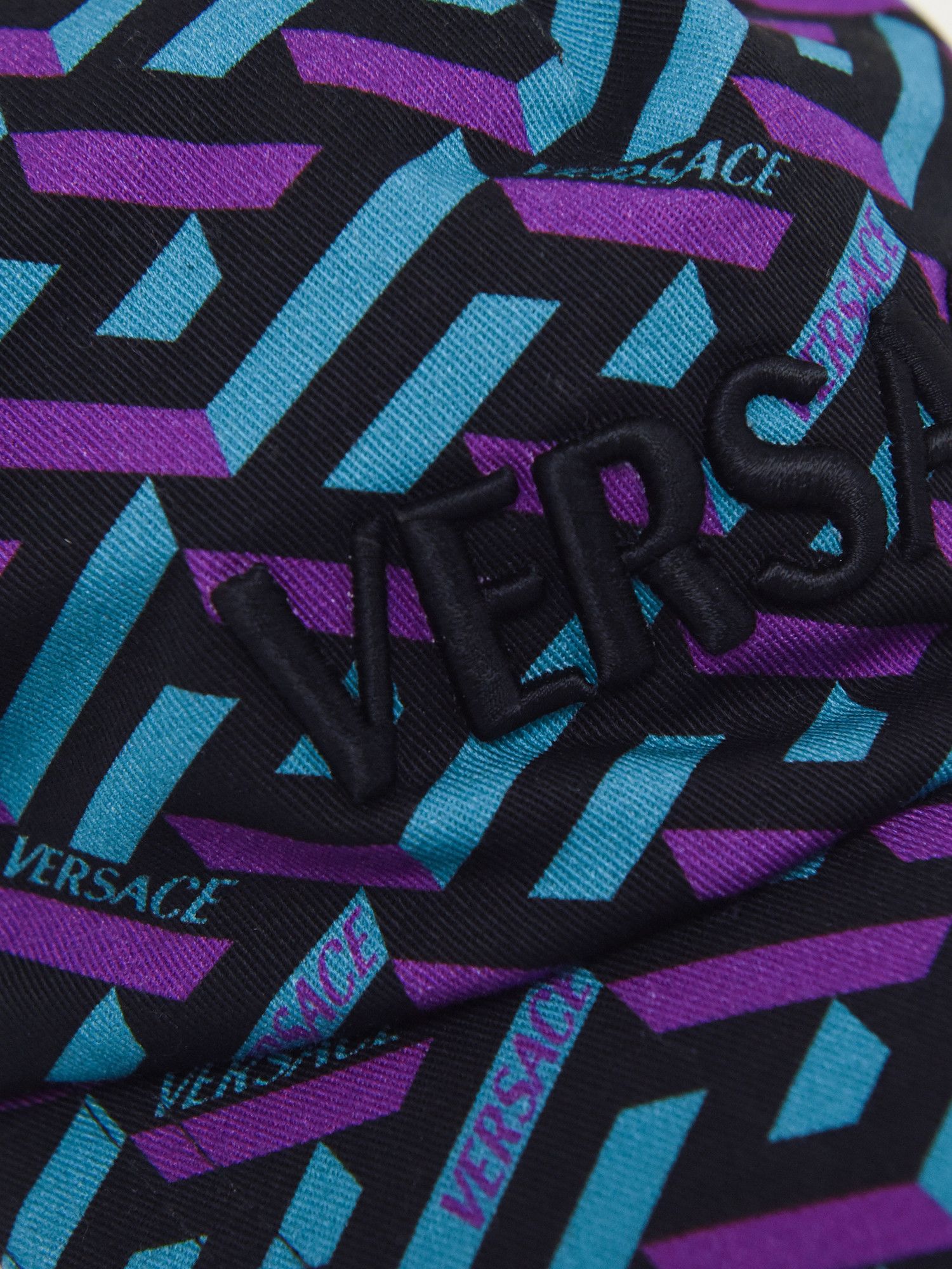 Versace VERSACE La Greca Monogram Baseball Cap Size ONE SIZE - 6 Thumbnail